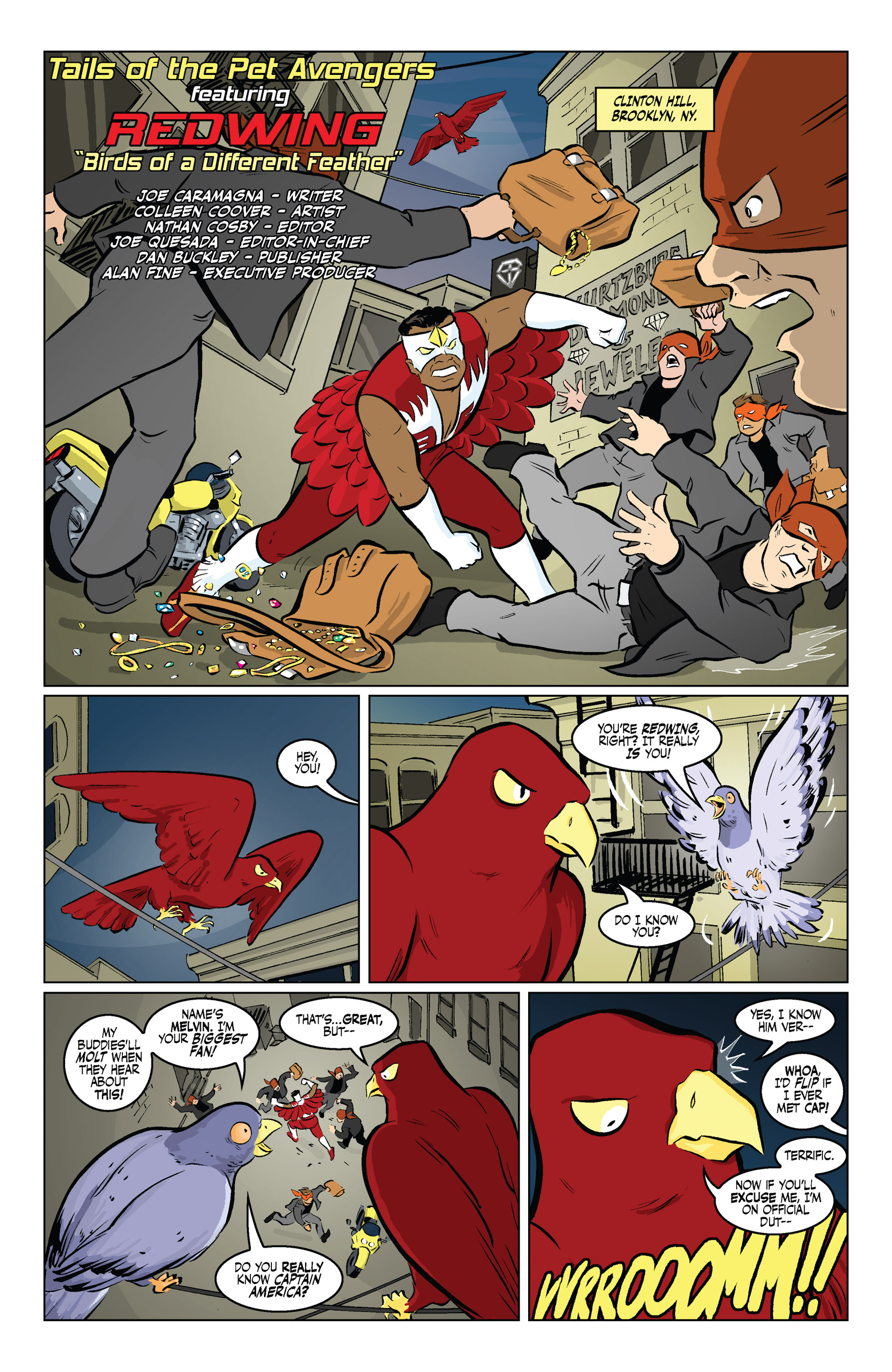 Read online Tails of the Pet Avengers (2010) comic -  Issue # Full - 28