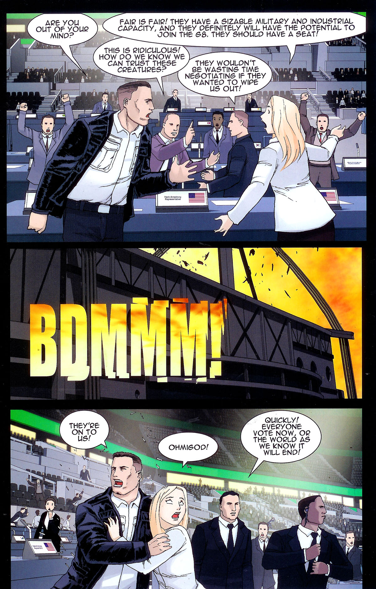 Read online Dinowars comic -  Issue #3 - 12
