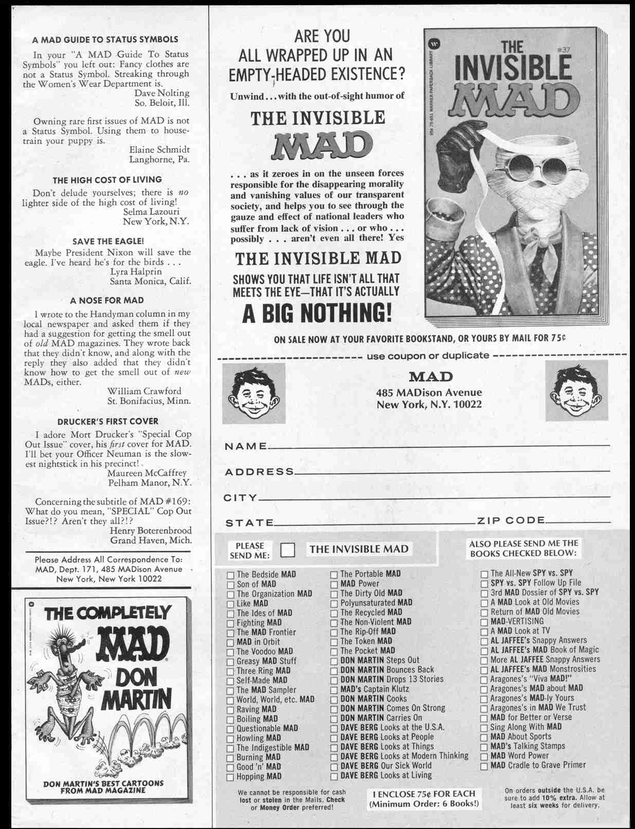 Read online MAD comic -  Issue #171 - 5