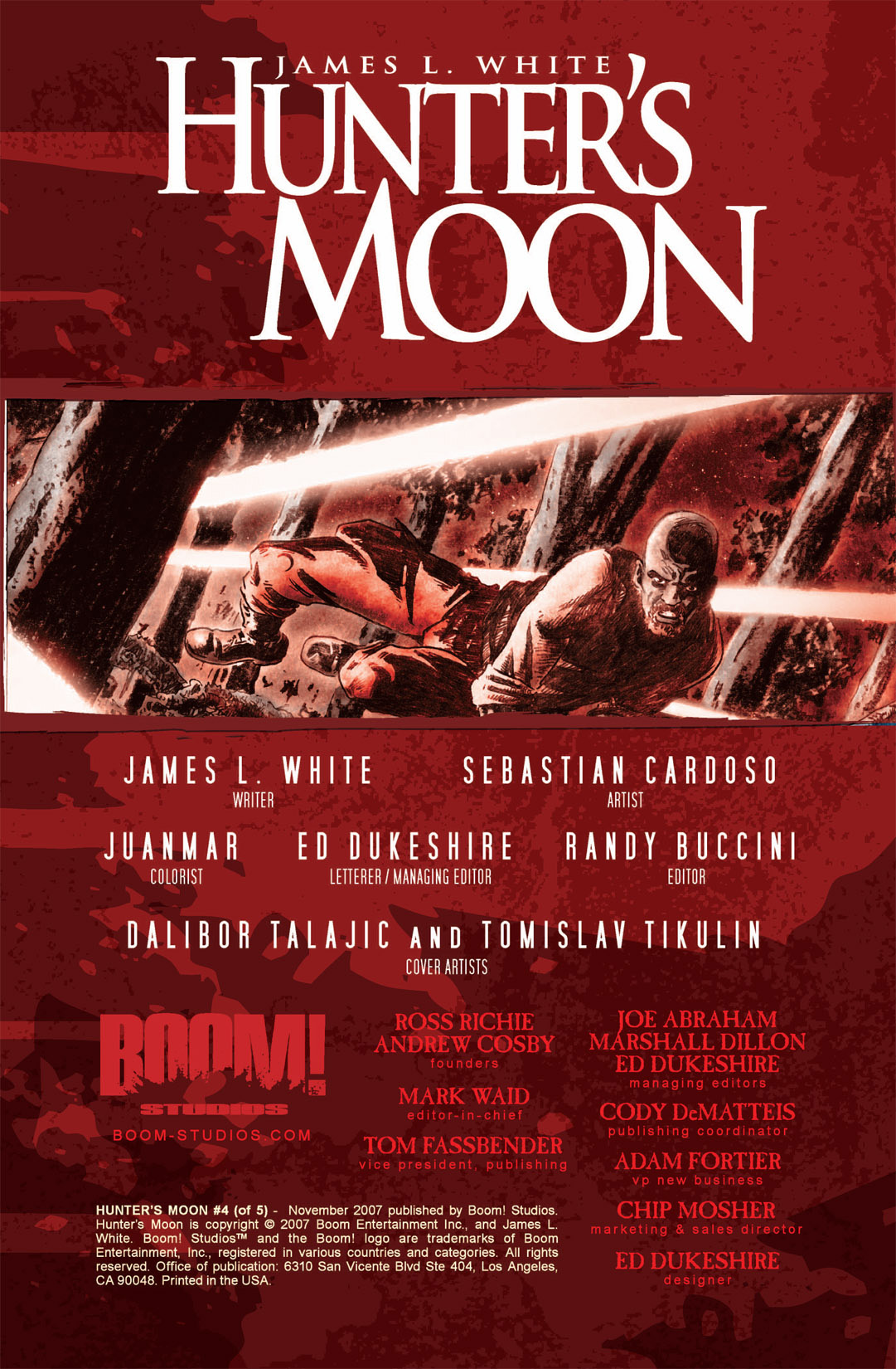 Read online Hunter's Moon comic -  Issue #4 - 2