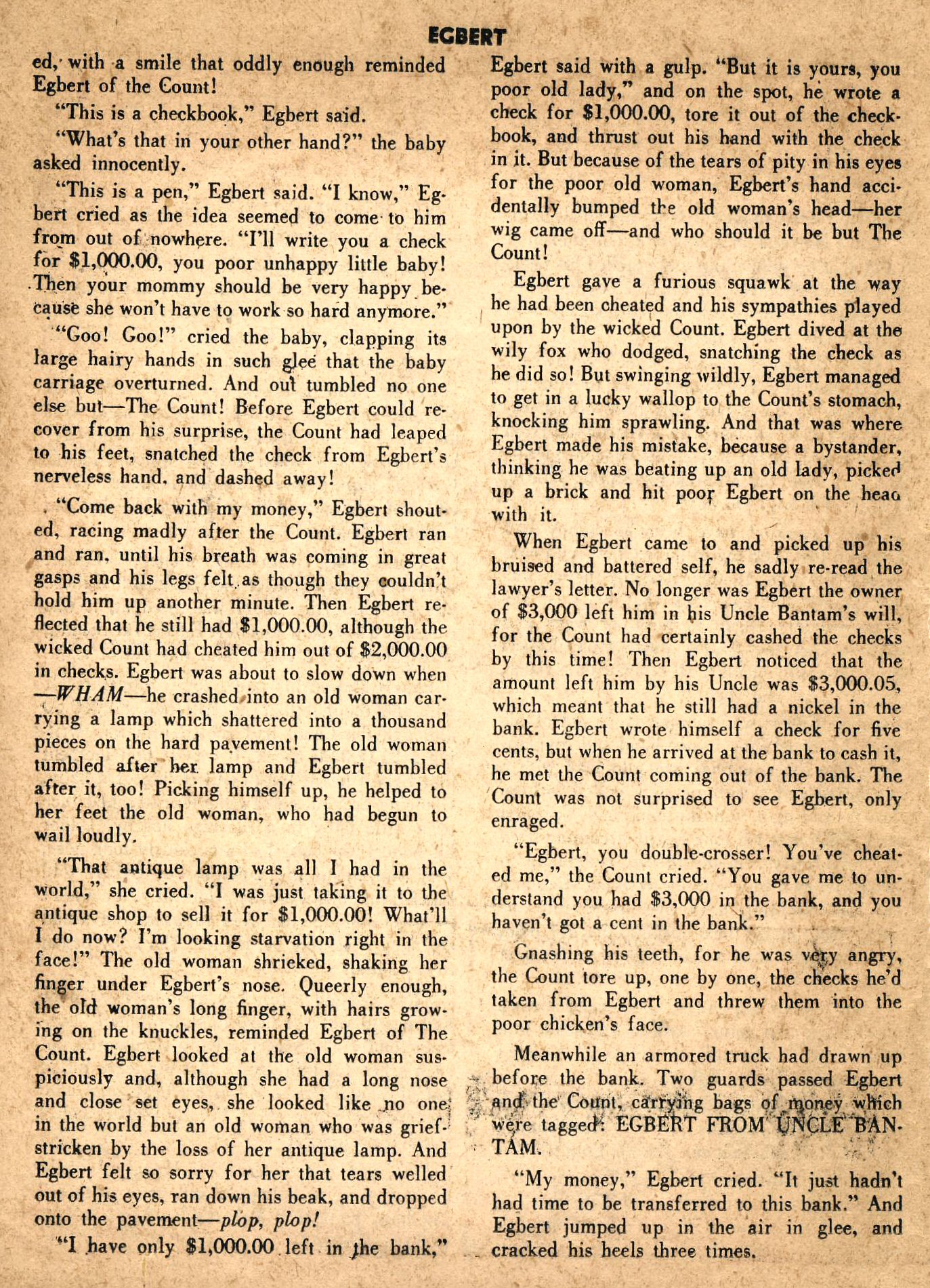 Read online Egbert comic -  Issue #3 - 38