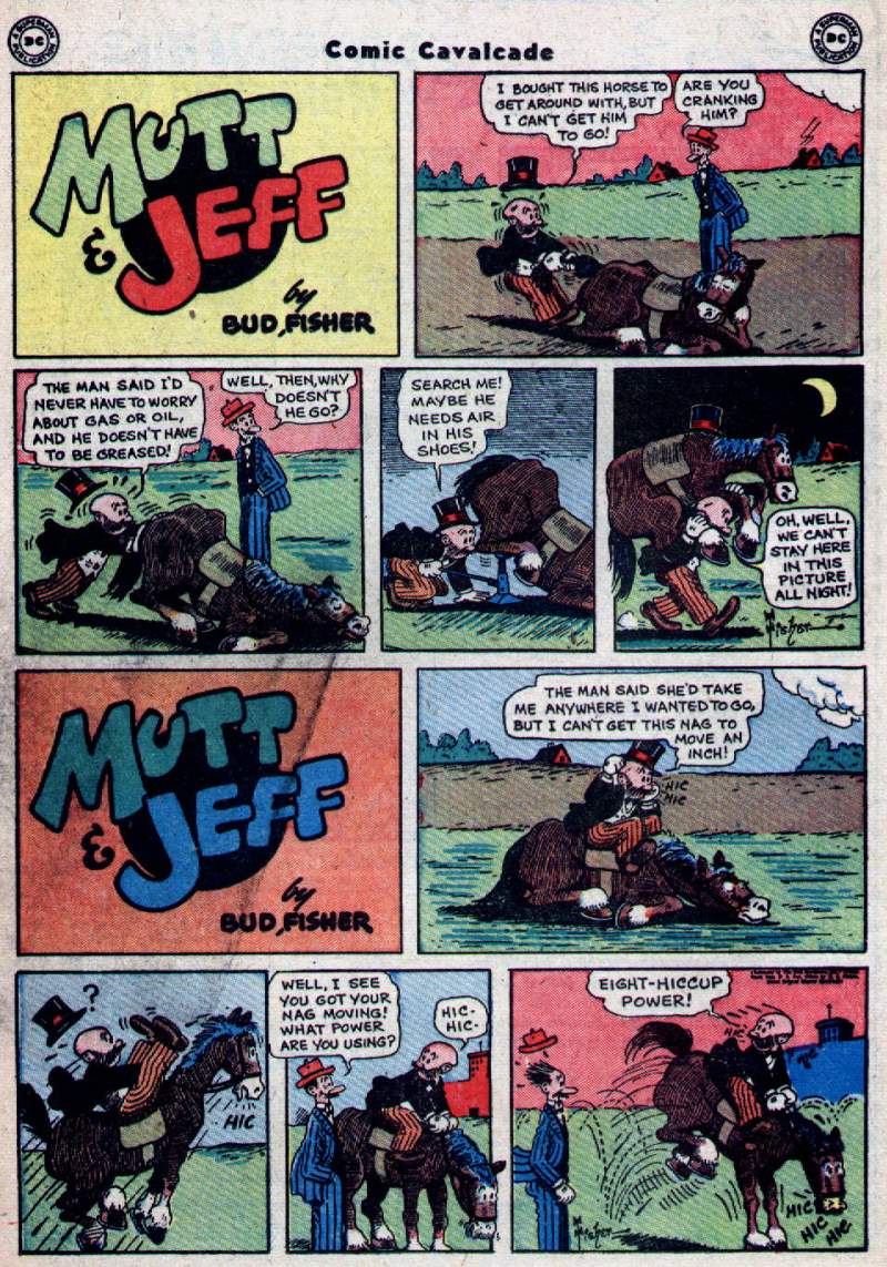 Read online Comic Cavalcade comic -  Issue #28 - 58