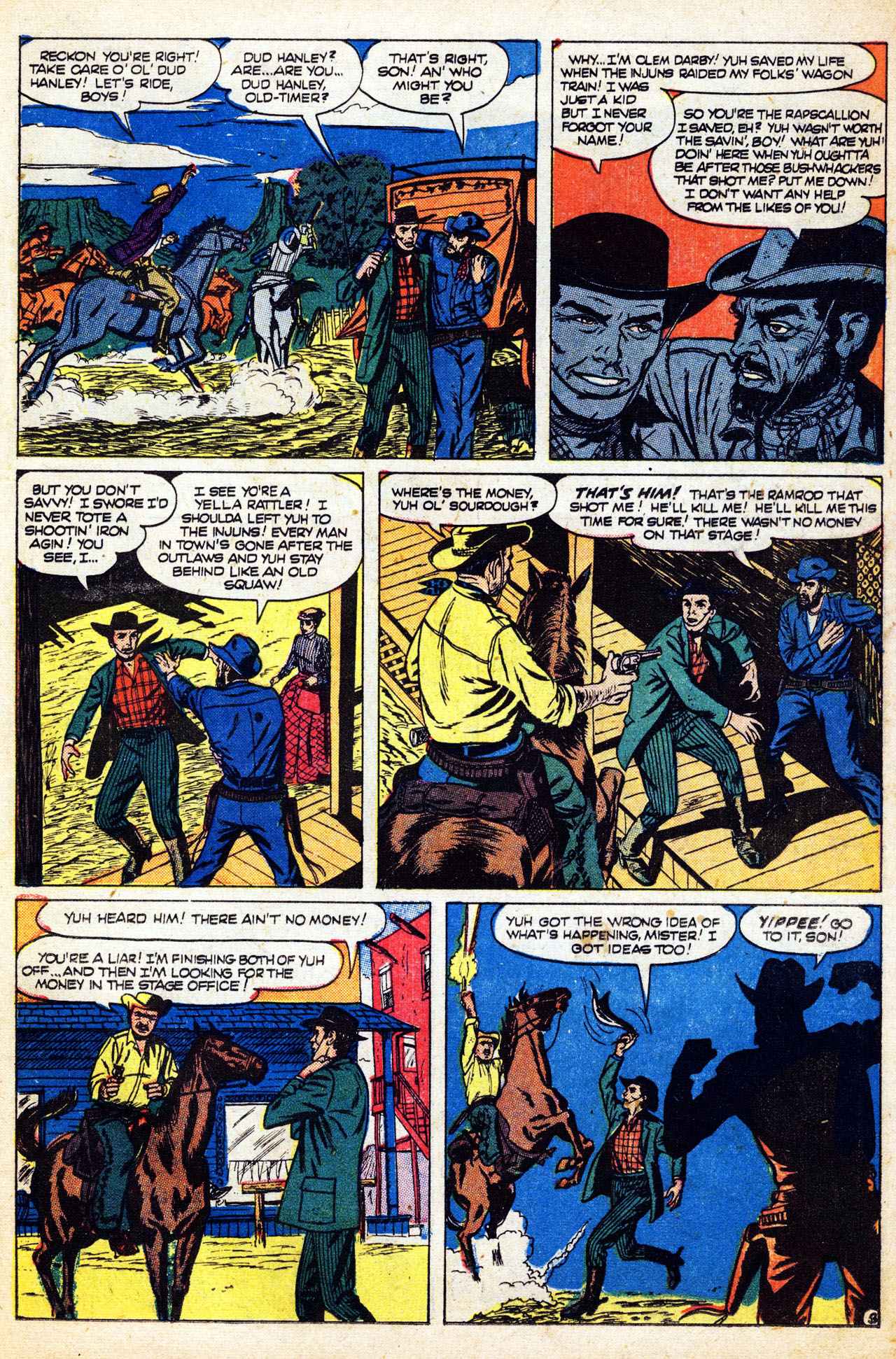 Read online Western Trails comic -  Issue #2 - 23