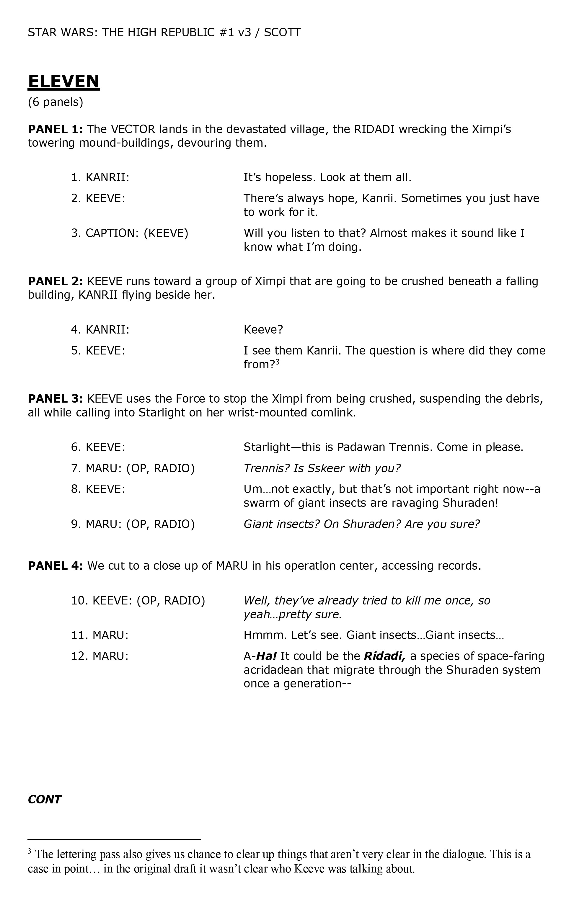 Read online Star Wars: The High Republic Behind-the-Scenes Exclusive comic -  Issue # Full - 24