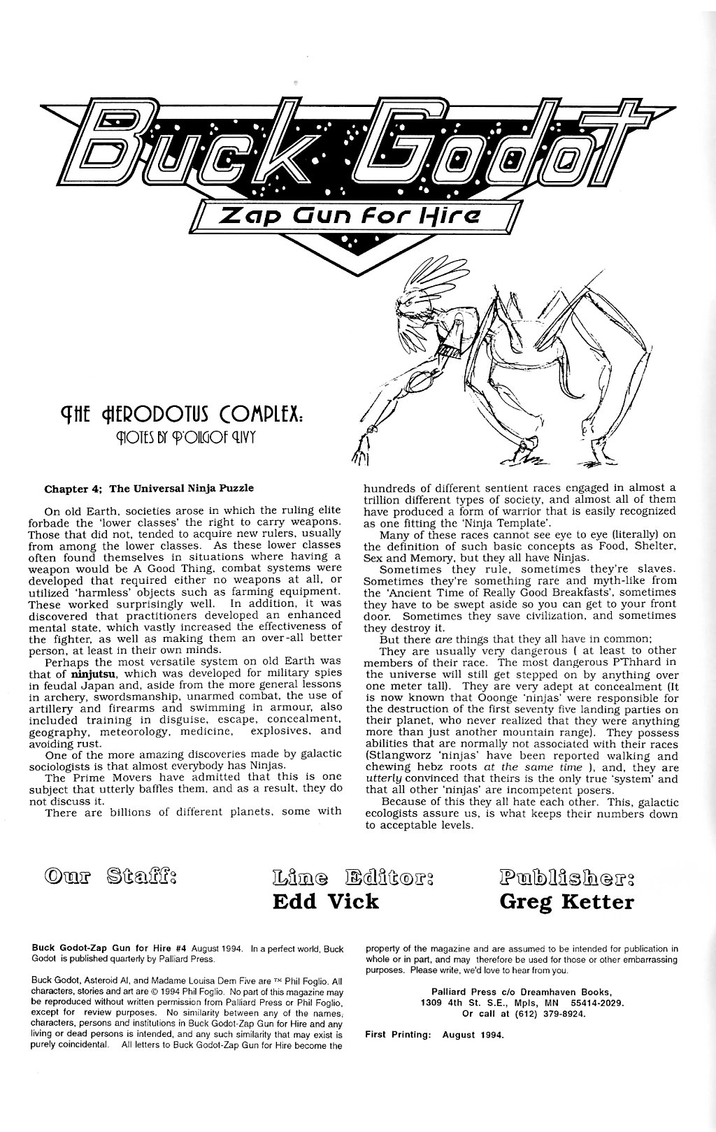 Read online Buck Godot - Zap Gun For Hire comic -  Issue #4 - 2