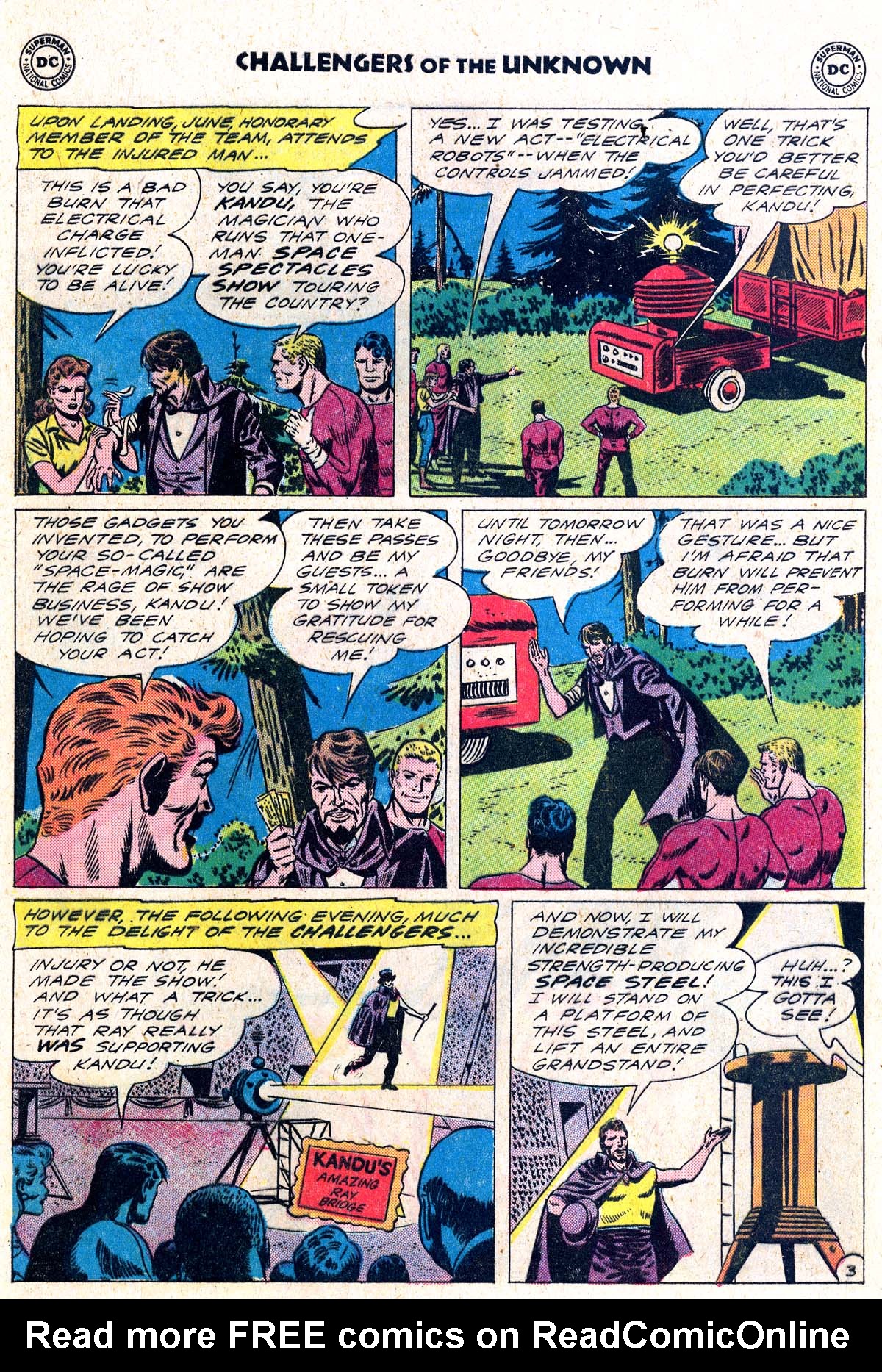 Read online Challengers of the Unknown (1958) comic -  Issue #26 - 20