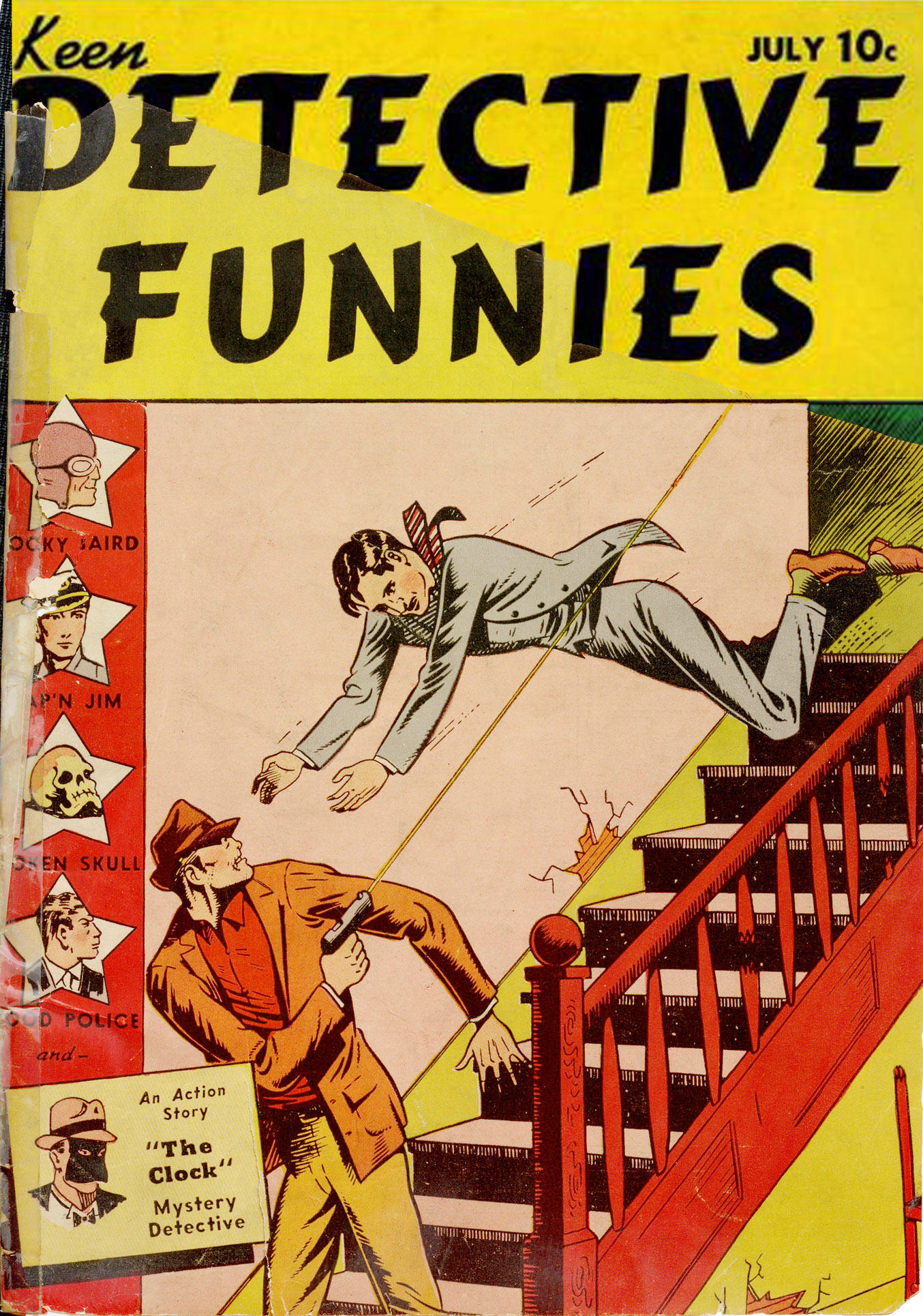 Read online Keen Detective Funnies comic -  Issue #1 - 2