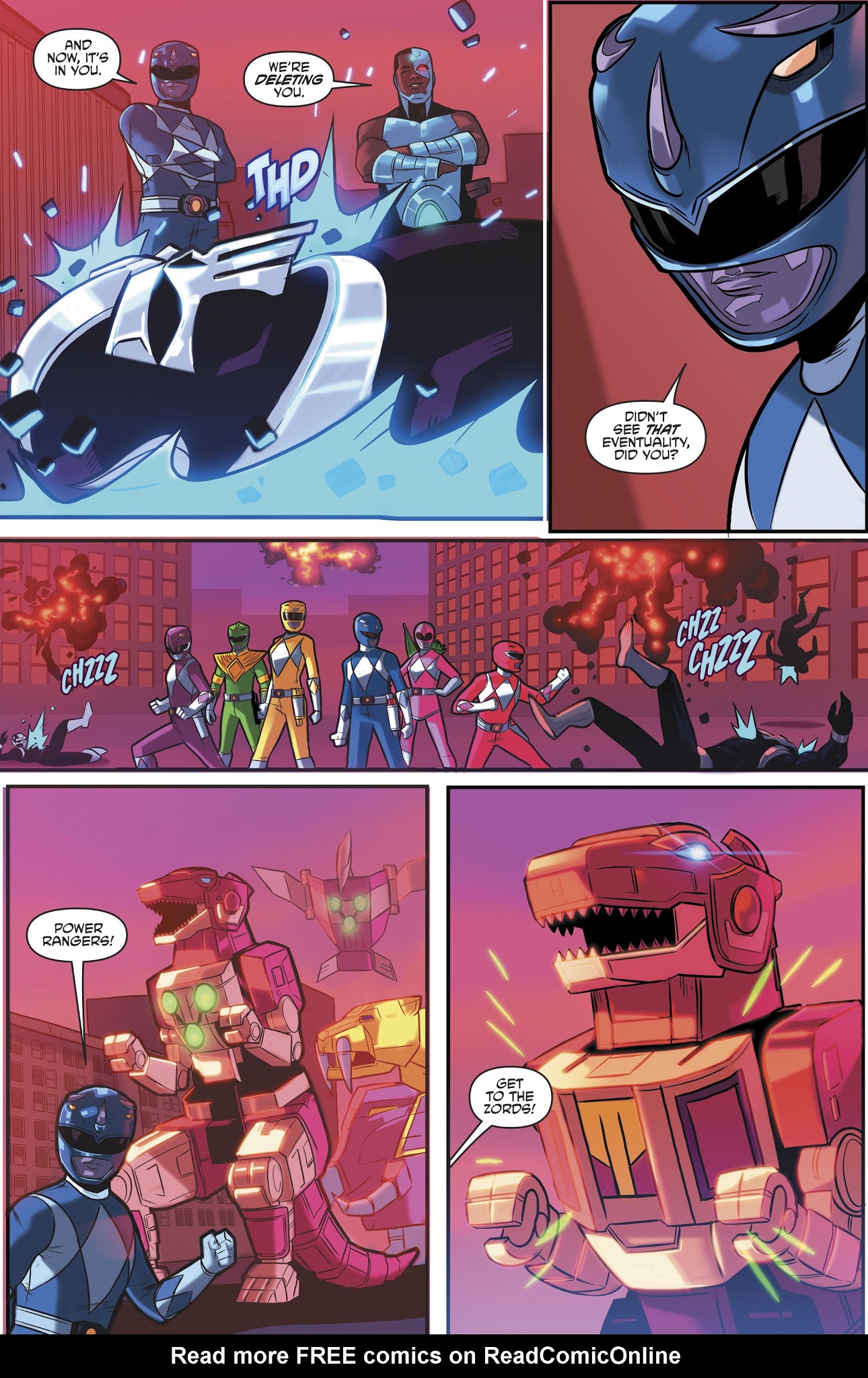 Read online Justice League/Mighty Morphin' Power Rangers comic -  Issue #6 - 11