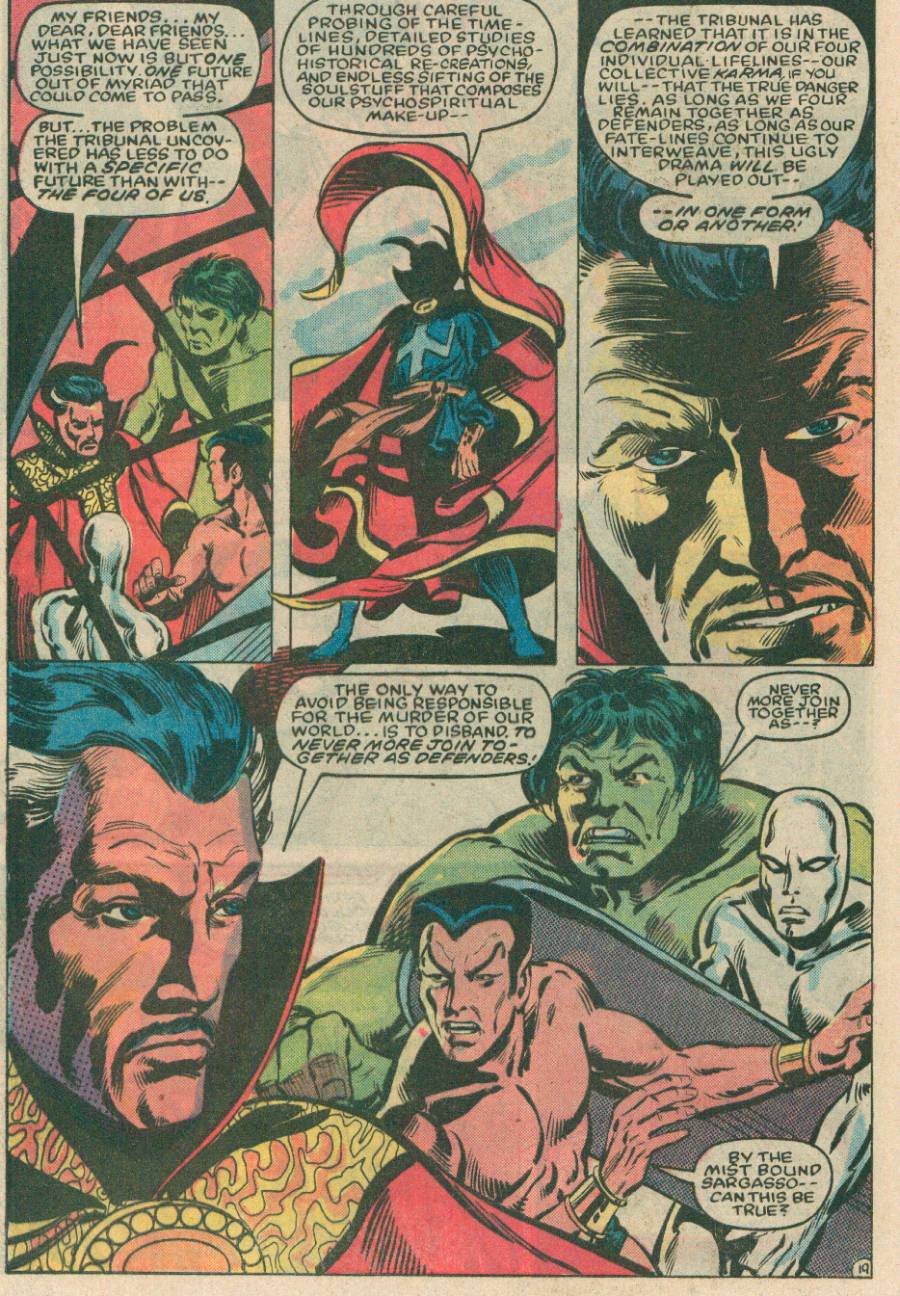 Read online The Defenders (1972) comic -  Issue #125 - 20