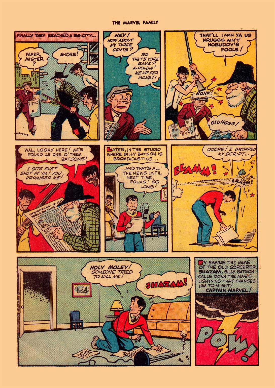Read online The Marvel Family comic -  Issue #20 - 6