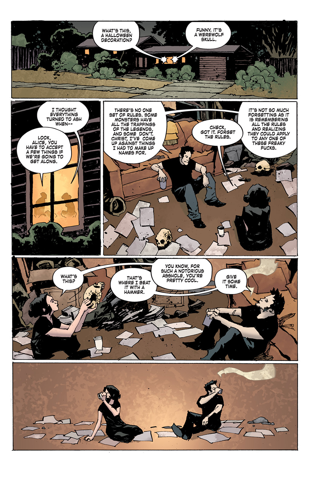 Read online Criminal Macabre: Final Night - The 30 Days of Night Crossover comic -  Issue #2 - 5