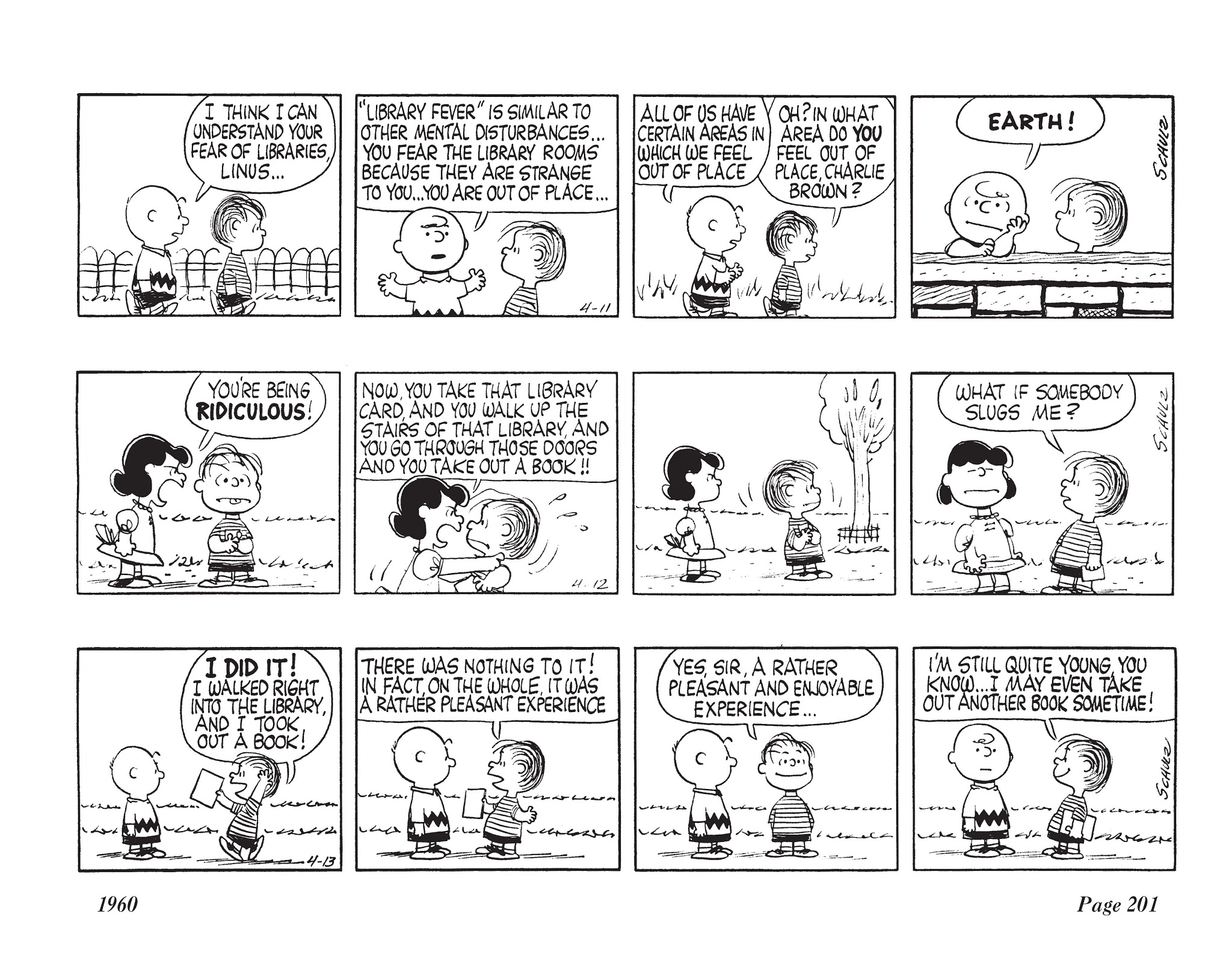 Read online The Complete Peanuts comic -  Issue # TPB 5 - 217