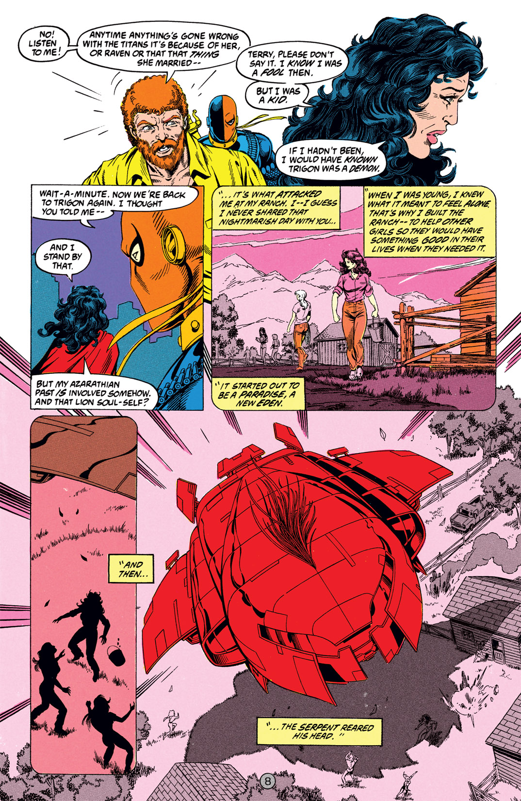 Read online The New Titans (1988) comic -  Issue #82 - 9