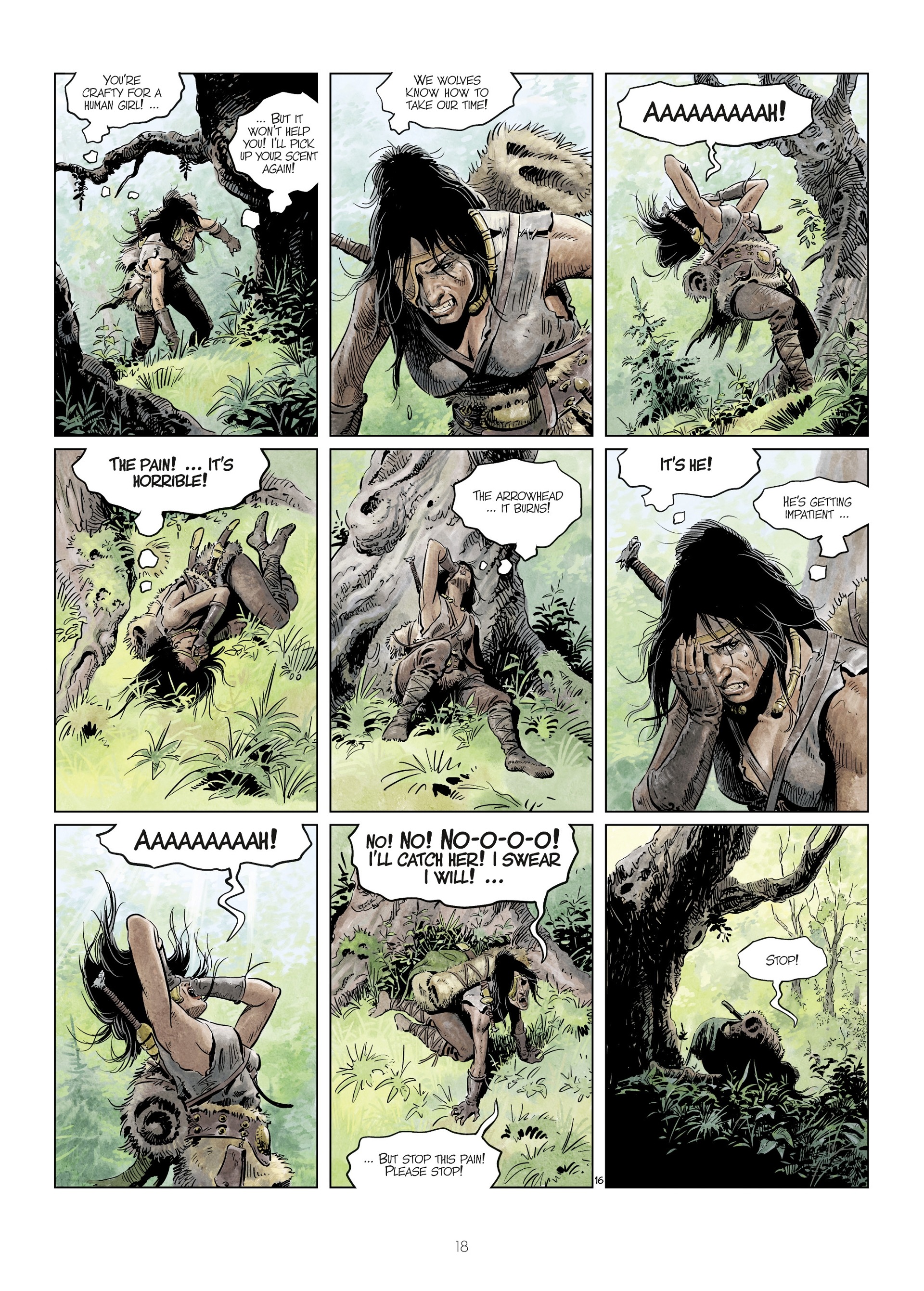 Read online The World of Thorgal: Wolfcub comic -  Issue #5 - 20