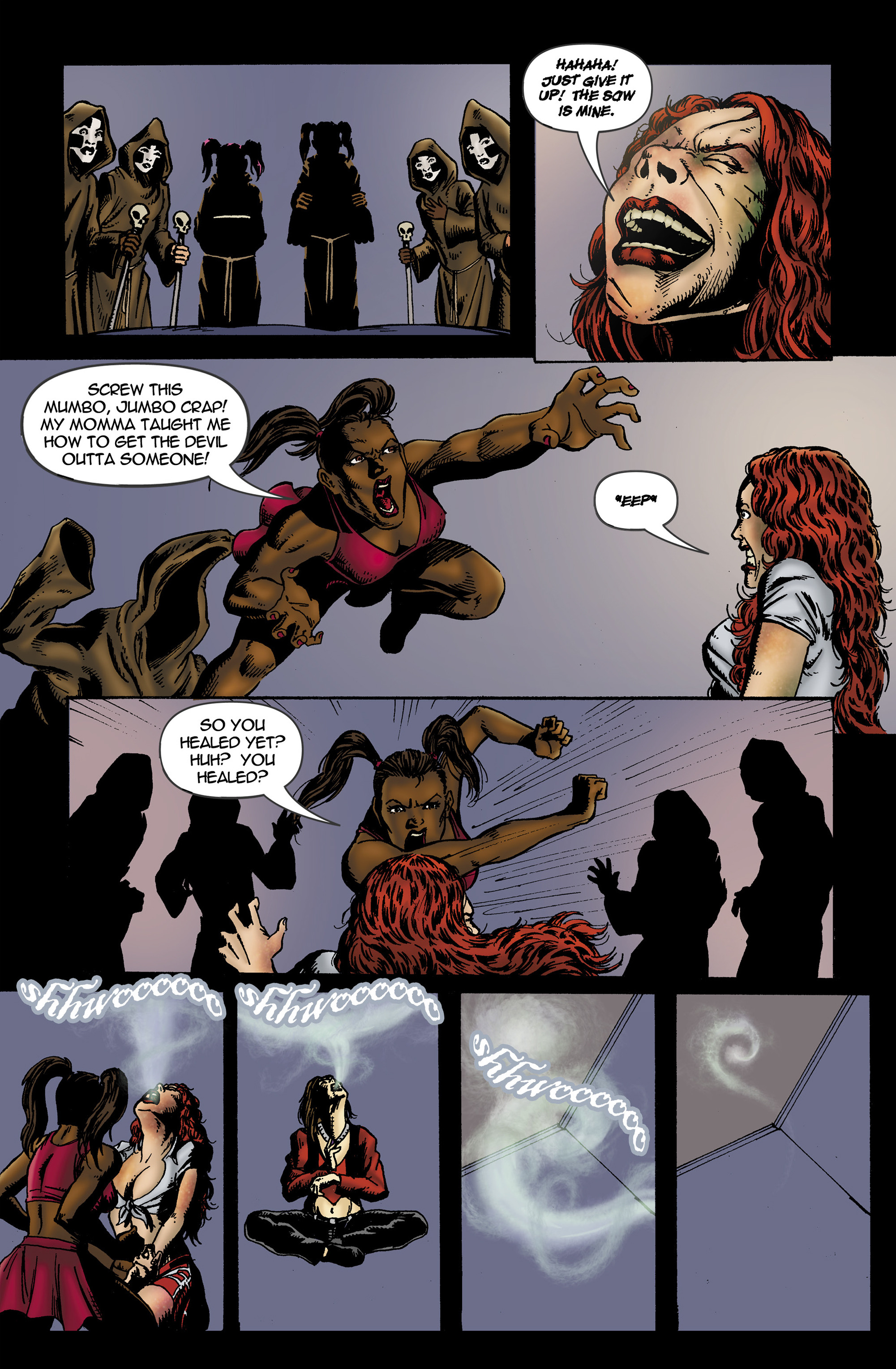 Read online Chaos Campus: Sorority Girls Vs. Zombies comic -  Issue #6 - 18