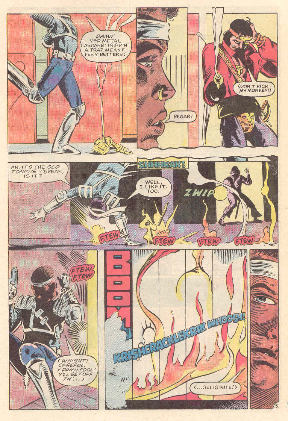 Read online Starslayer comic -  Issue #10 - 17