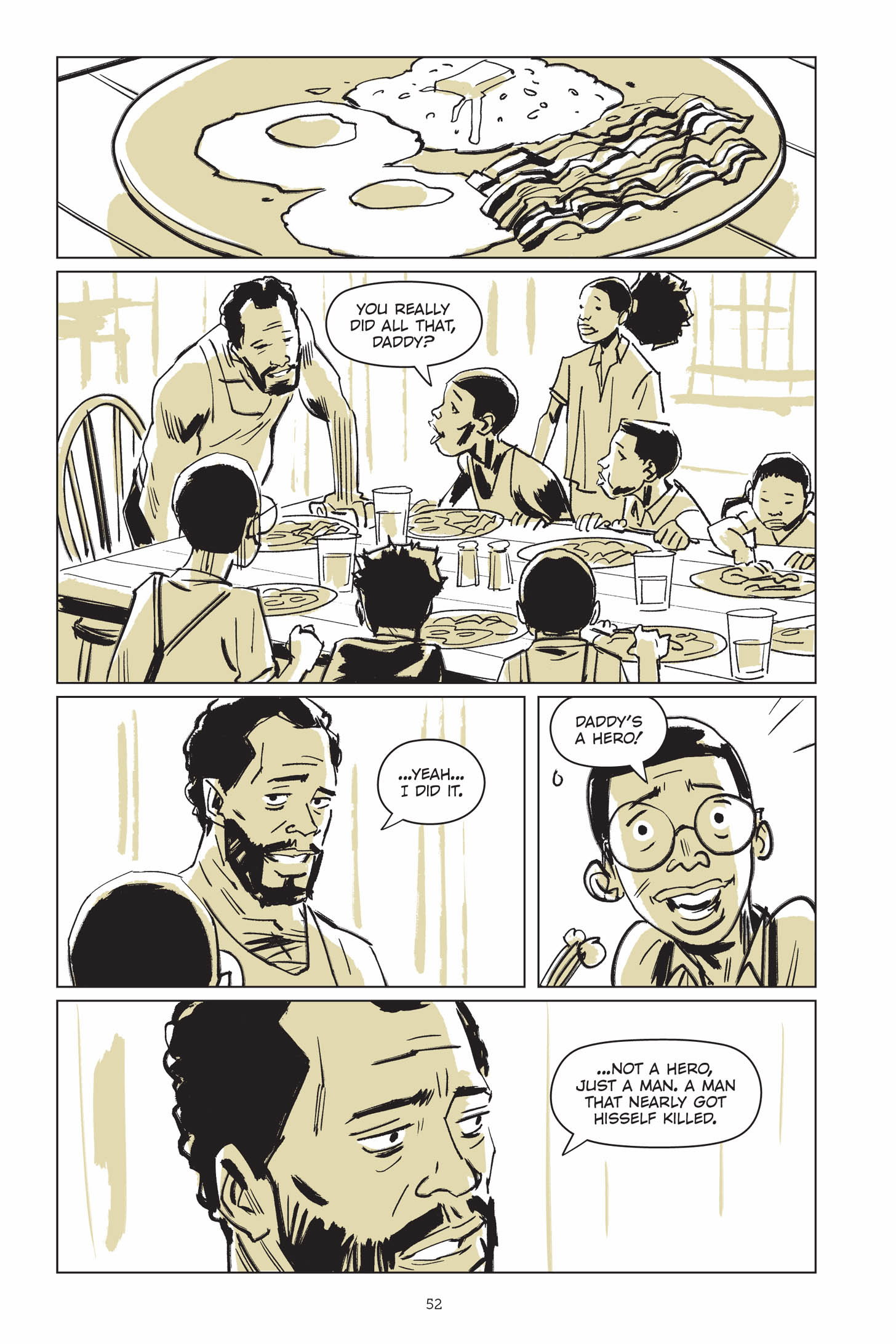 Read online Now Let Me Fly: A Portrait of Eugene Bullard comic -  Issue # TPB (Part 1) - 58