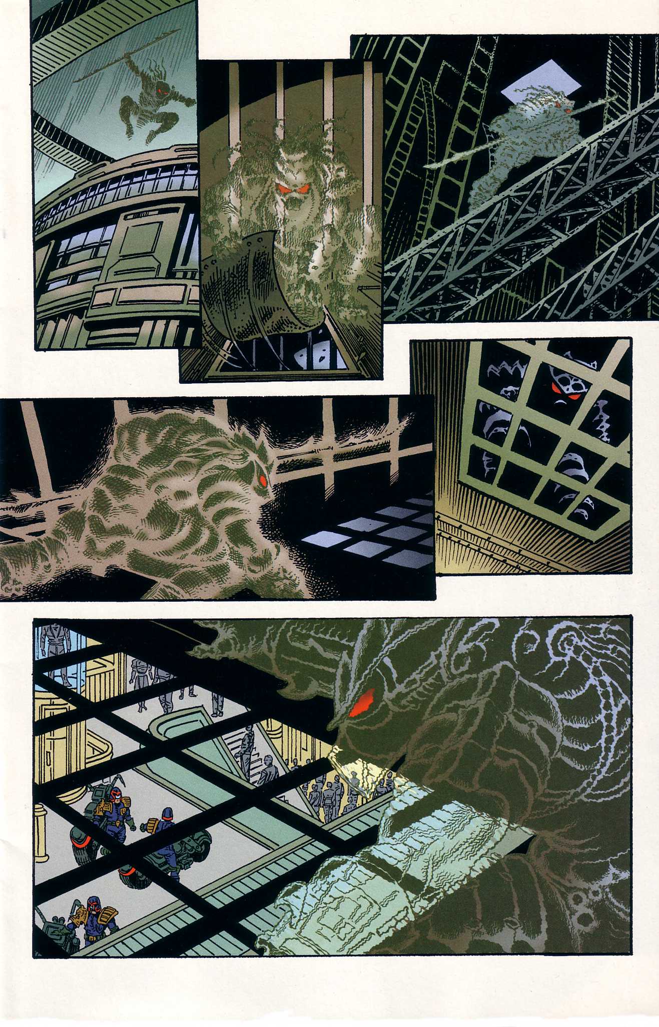 Read online Predator Versus Judge Dredd comic -  Issue #2 - 7