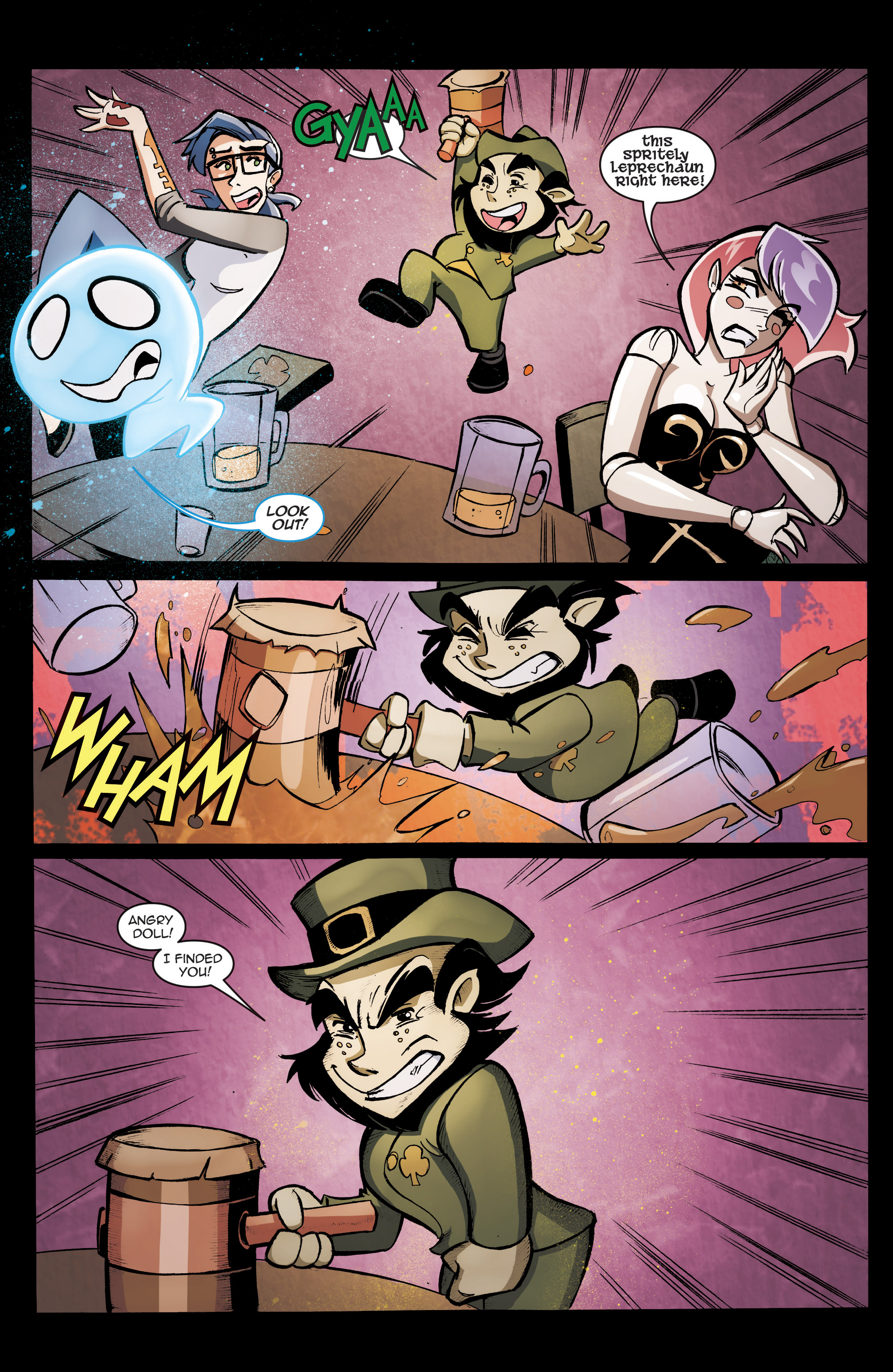 Read online Dollface comic -  Issue # _Special - St. Patrick’s Day Special 2017 - 7