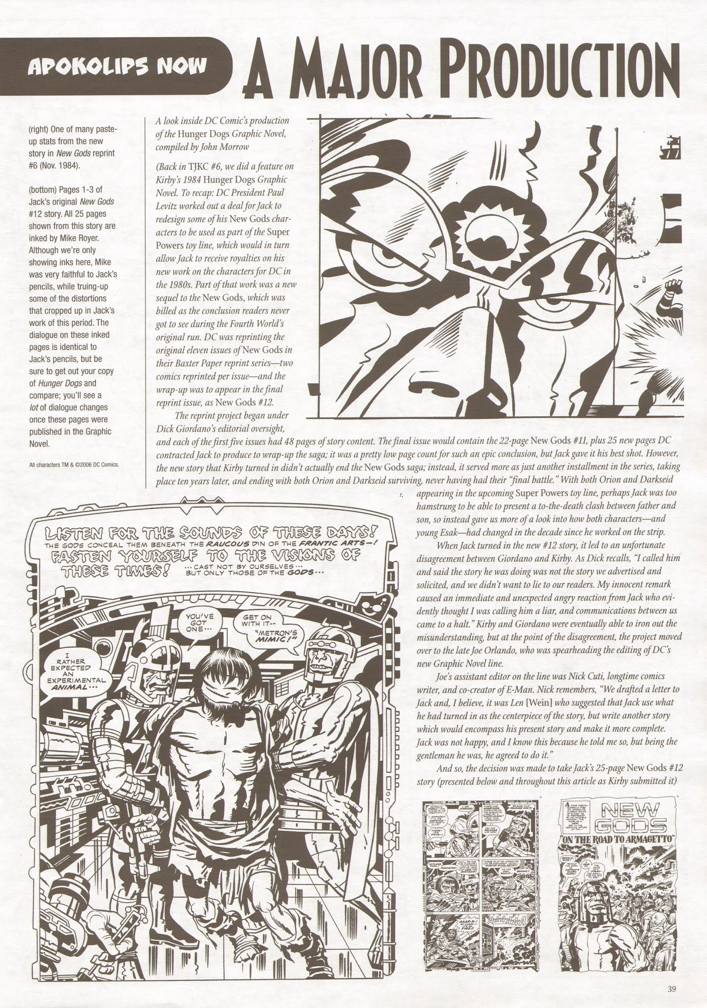 Read online The Jack Kirby Collector comic -  Issue #46 - 39