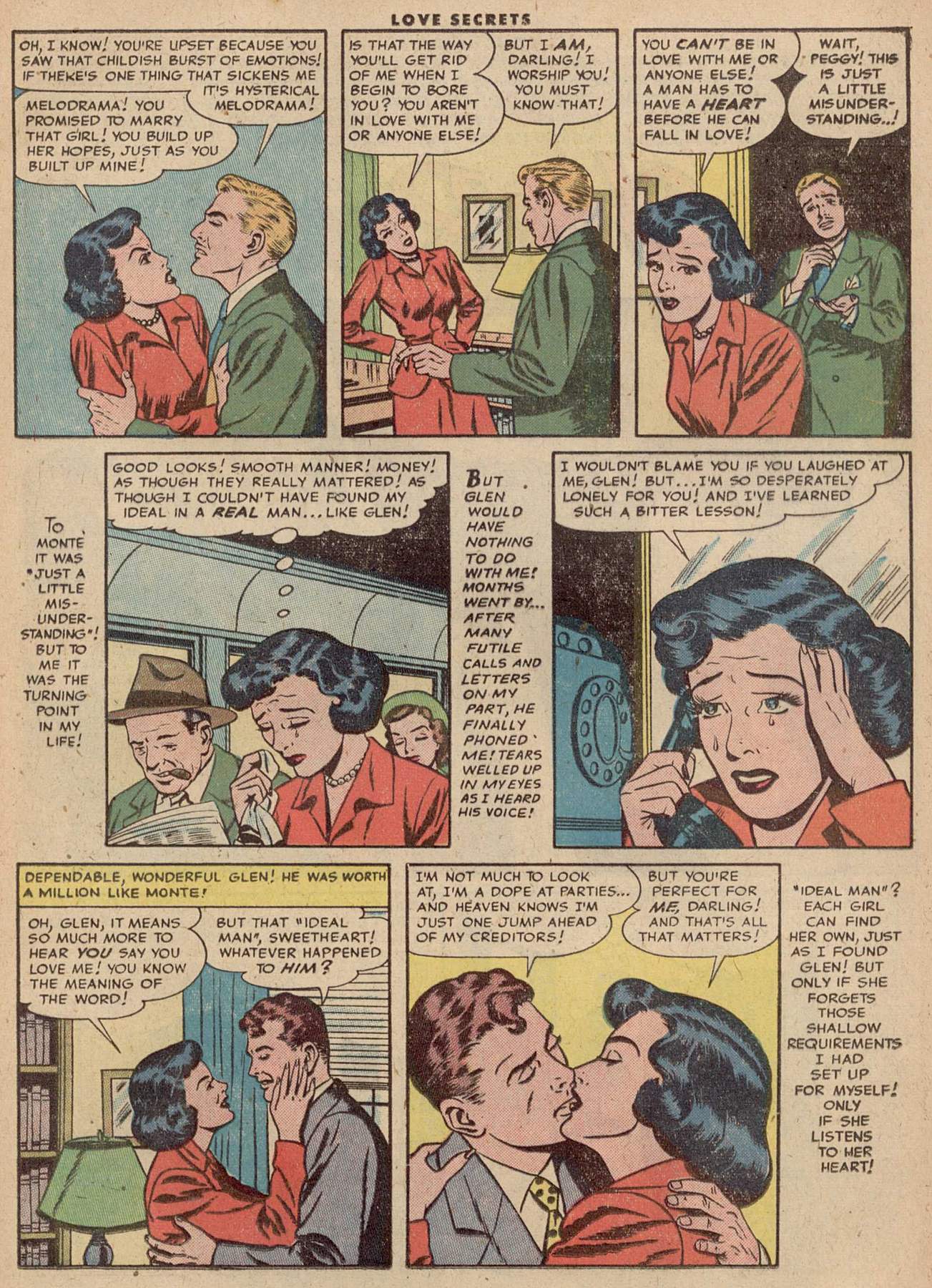 Read online Love Secrets (1953) comic -  Issue #54 - 17