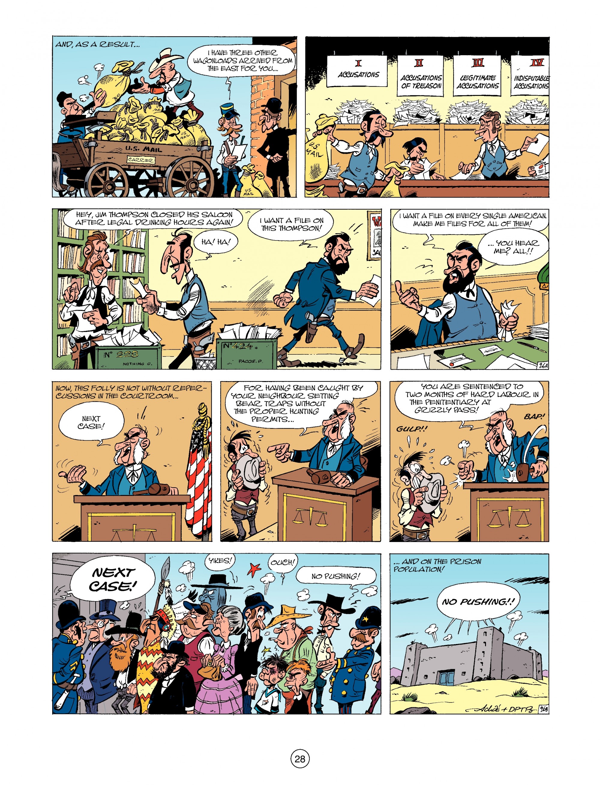 Read online A Lucky Luke Adventure comic -  Issue #31 - 28