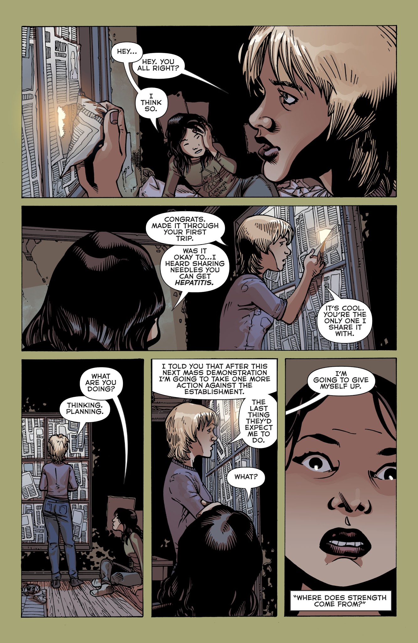 Read online The American Way: Those Above and Those Below comic -  Issue #5 - 17