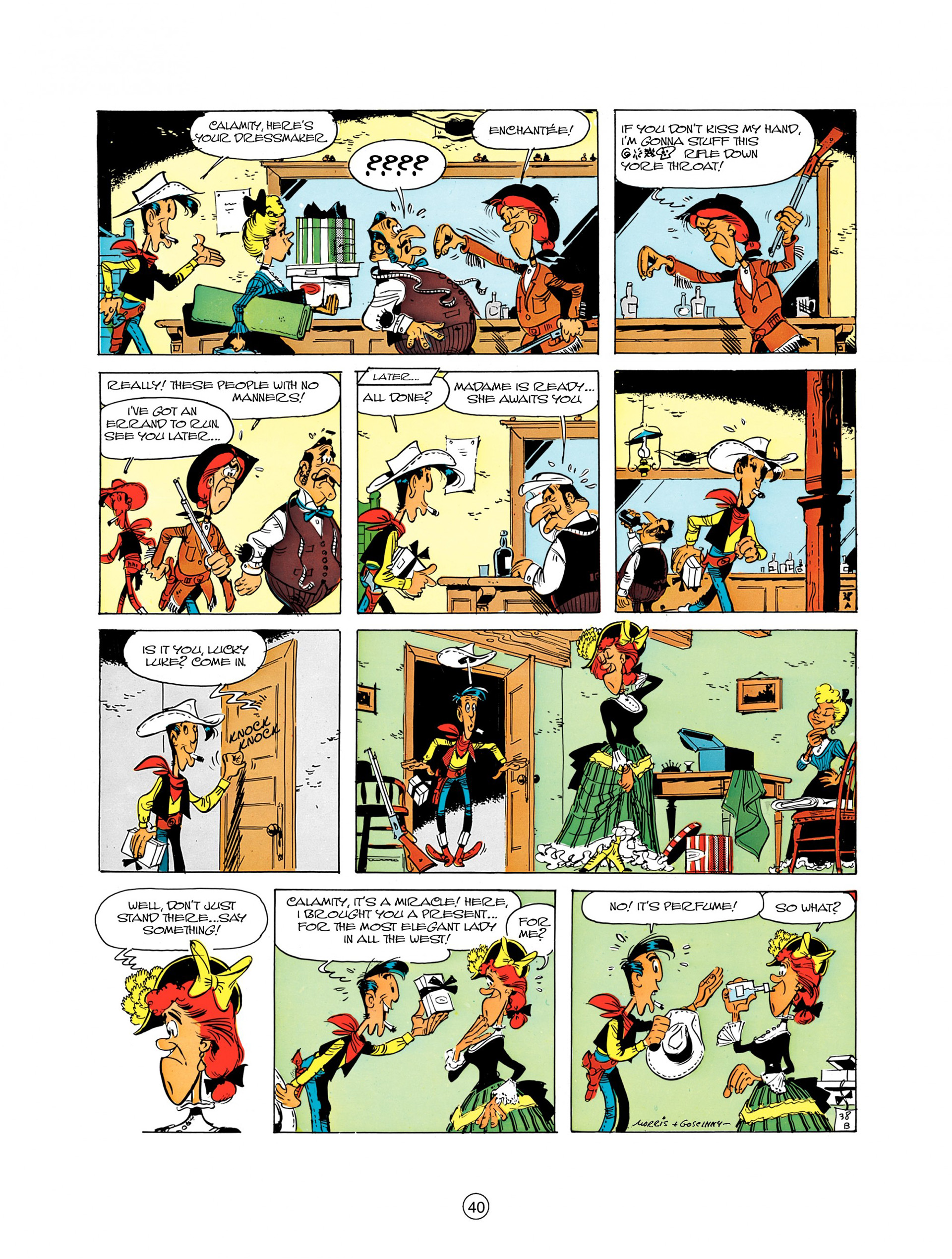 Read online A Lucky Luke Adventure comic -  Issue #8 - 40