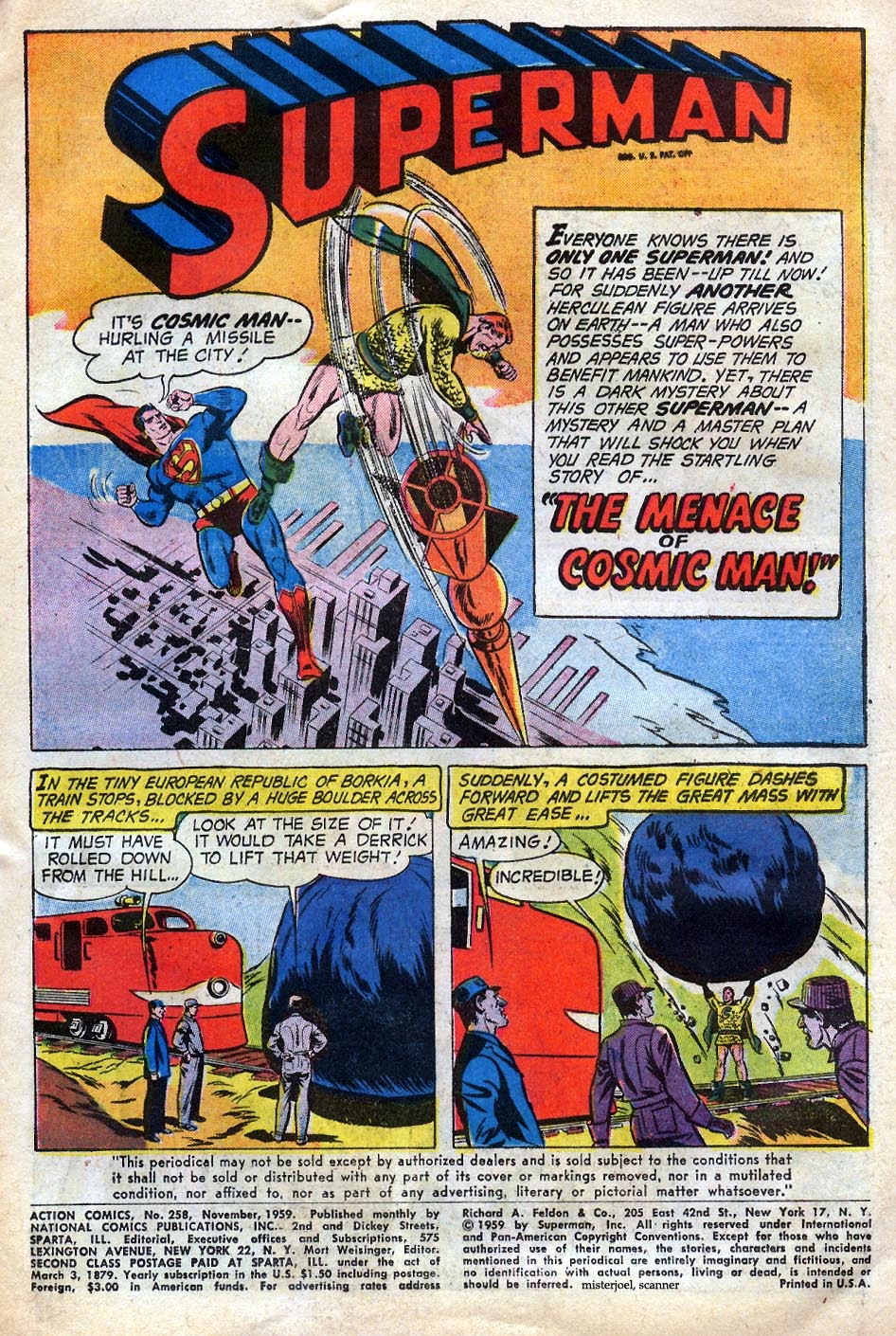 Read online Action Comics (1938) comic -  Issue #258 - 3
