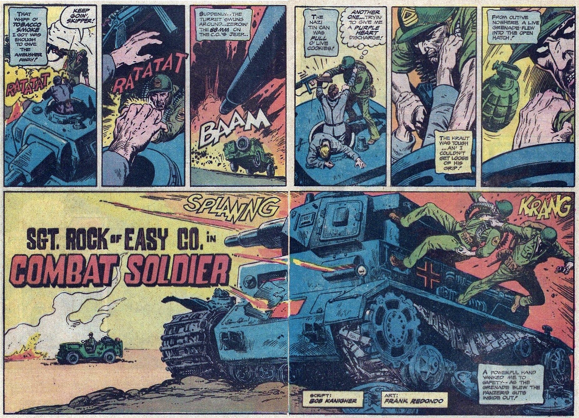 Read online Our Army at War (1952) comic -  Issue #296 - 4