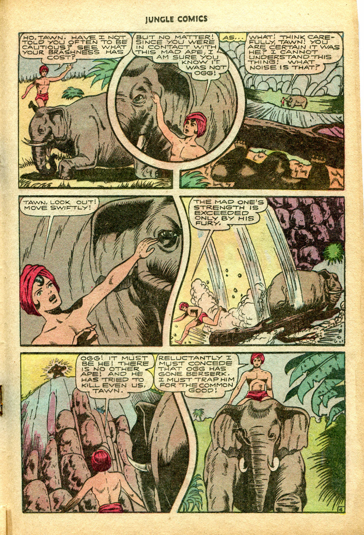 Read online Jungle Comics comic -  Issue #82 - 31