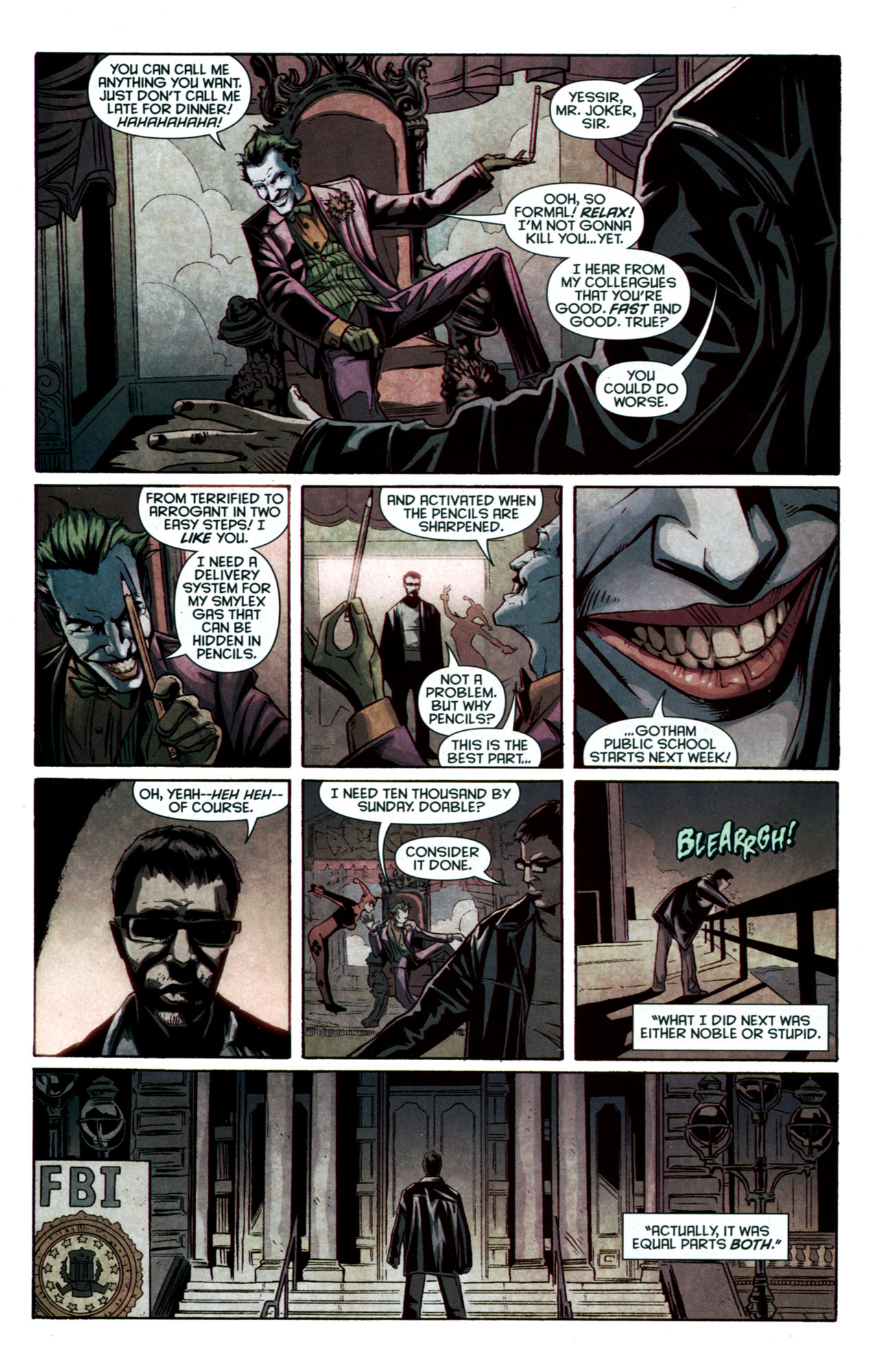 Read online Batman: Streets Of Gotham comic -  Issue #5 - 25