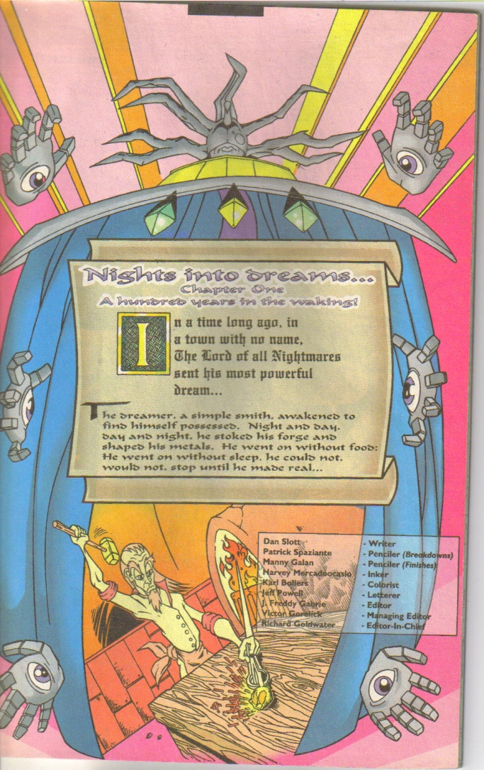 Read online NiGHTS into Dreams... comic -  Issue #1 - 2