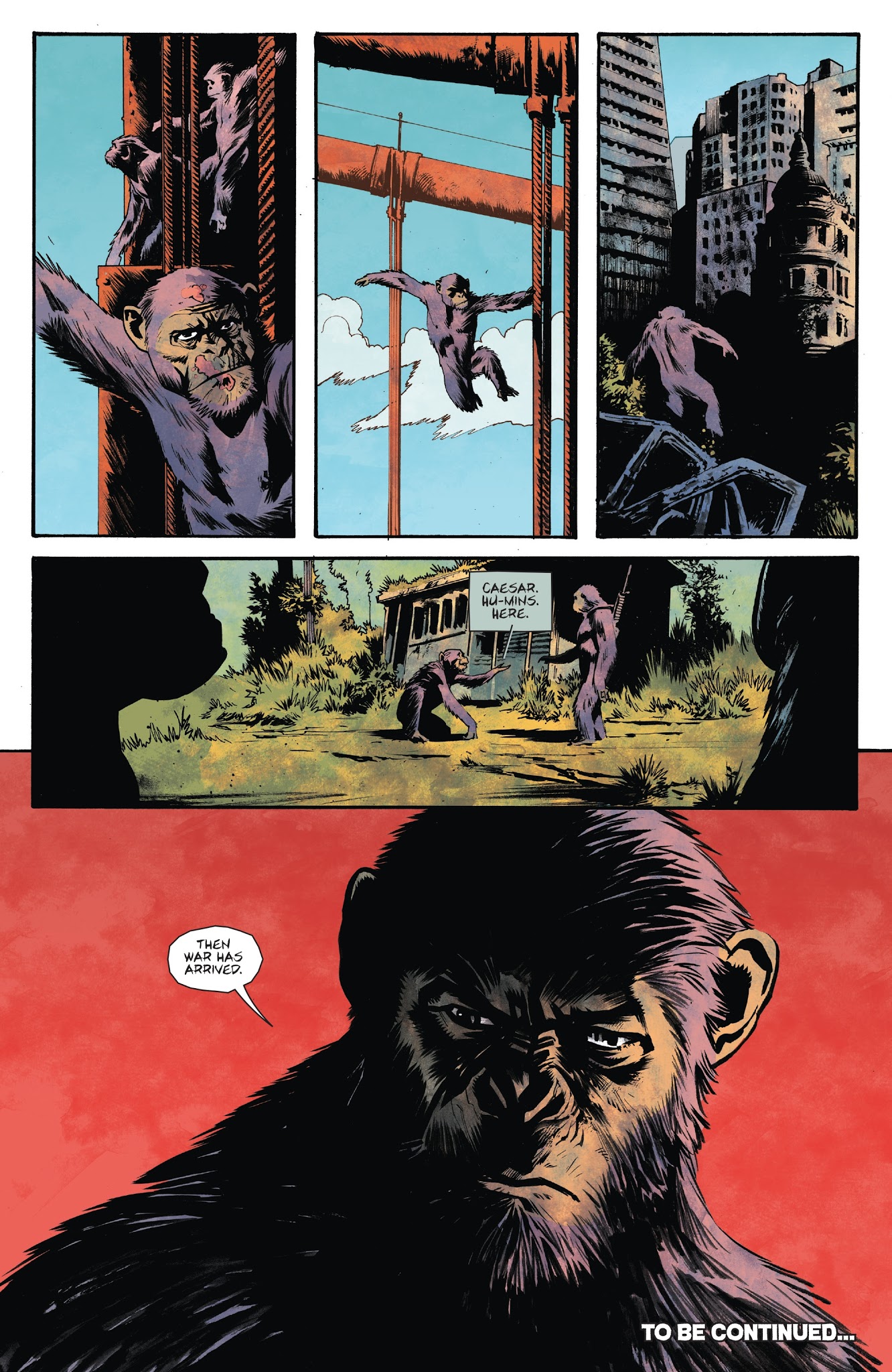Read online War for the Planet of the Apes comic -  Issue #1 - 24