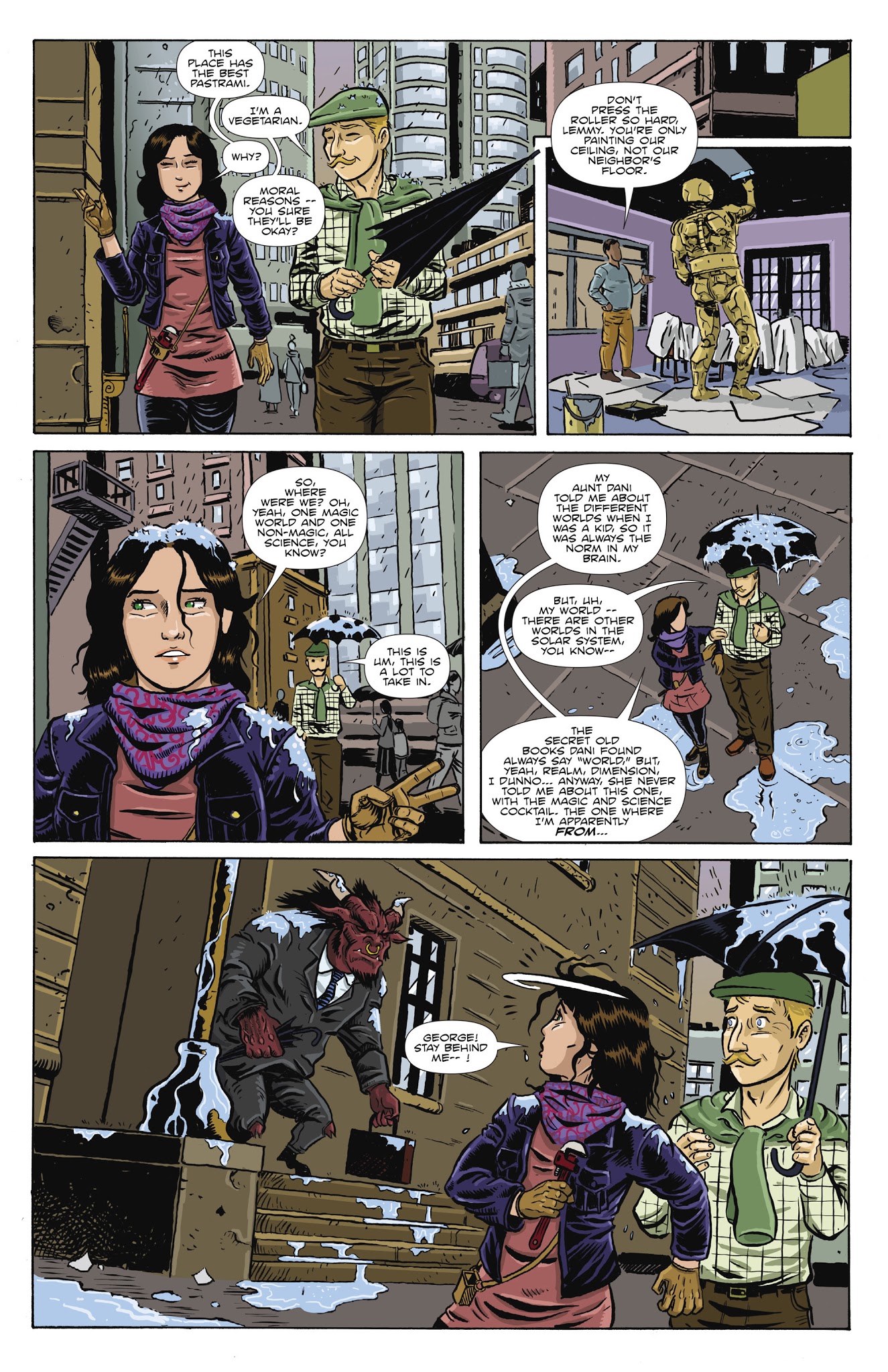 Read online Amelia Cole and the Unknown World comic -  Issue # TPB - 119