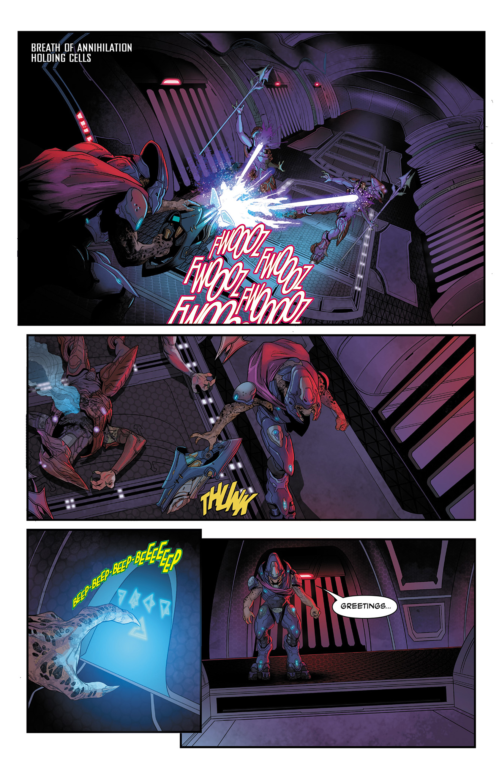 Read online Halo: Escalation comic -  Issue #22 - 16