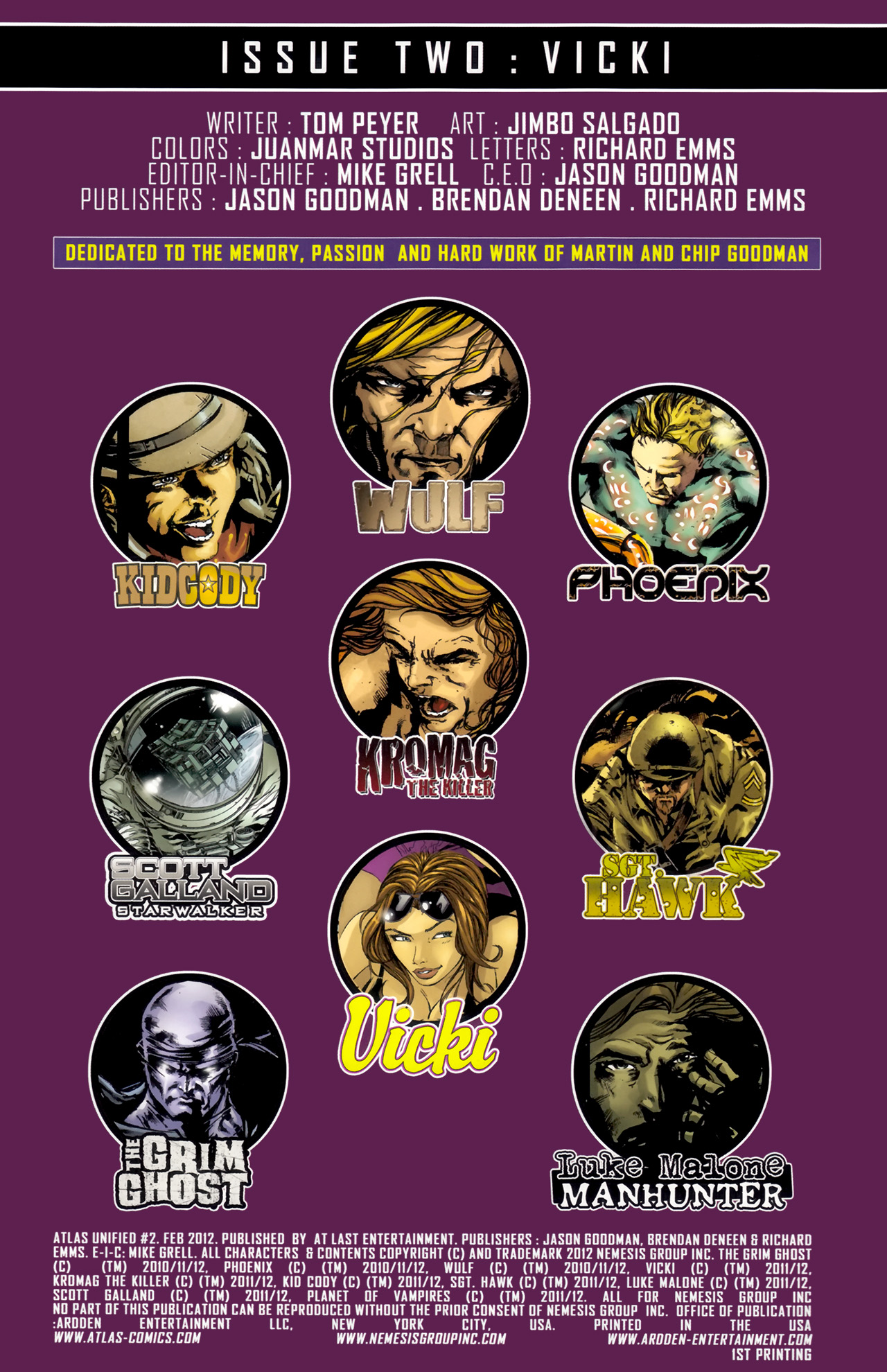 Read online Atlas Unified comic -  Issue #2 - 2