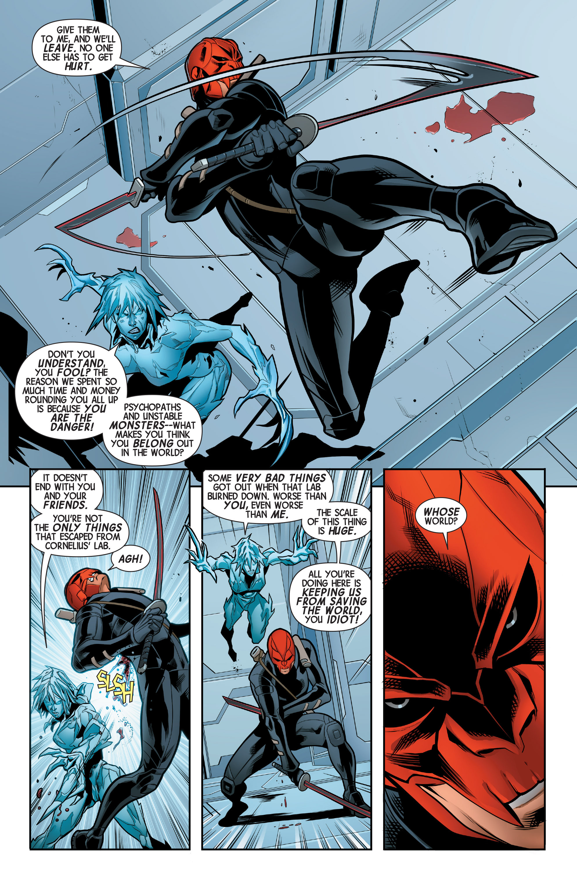 Read online Death of Wolverine: The Weapon X Program comic -  Issue #5 - 19