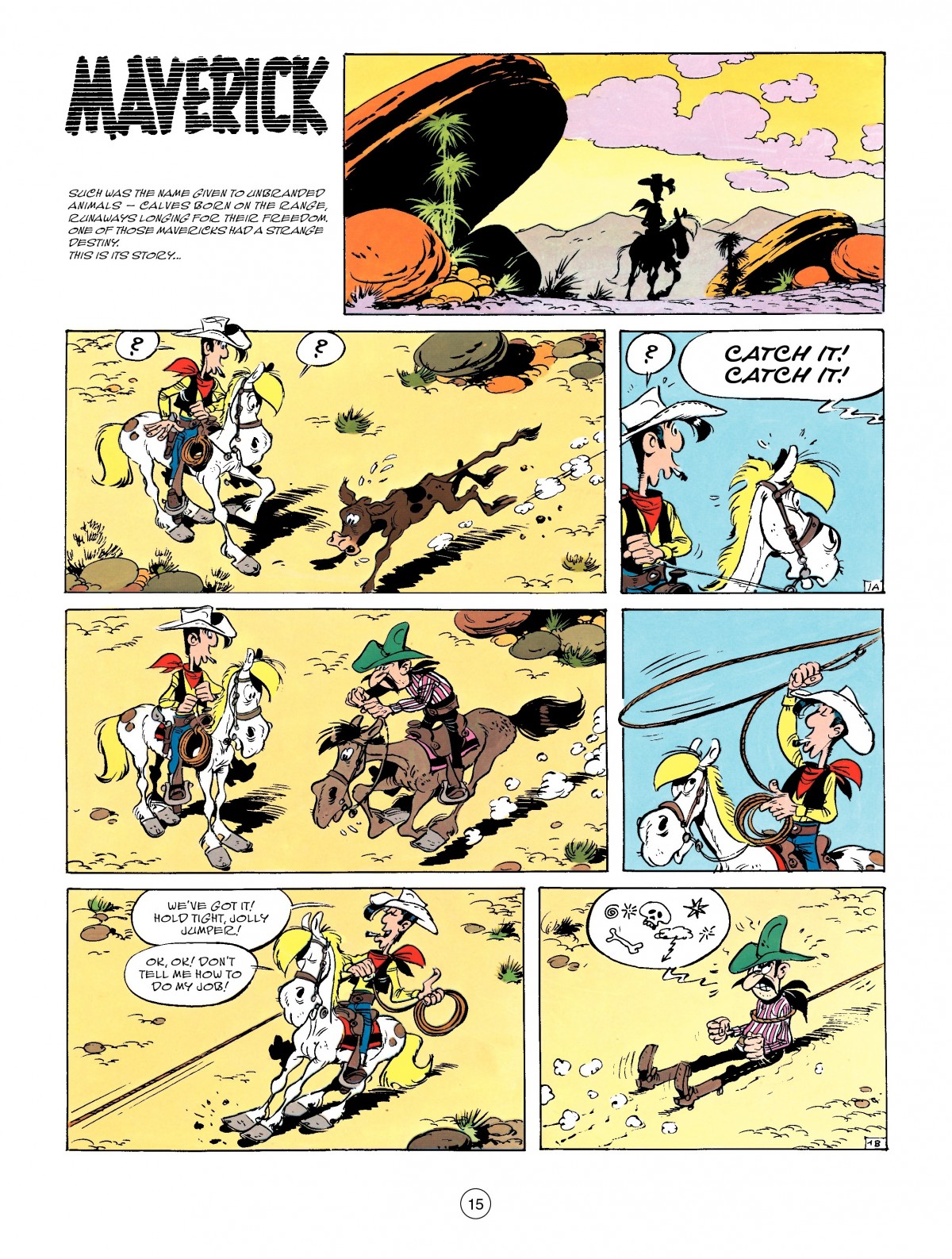 Read online A Lucky Luke Adventure comic -  Issue #50 - 15