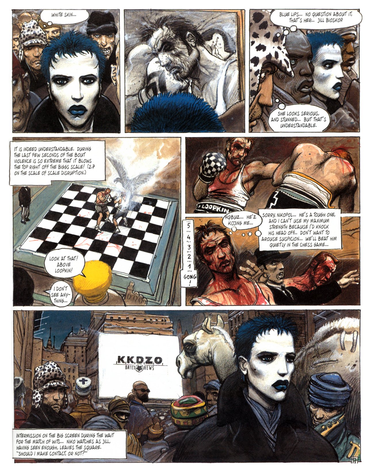 Read online The Nikopol Trilogy comic -  Issue # TPB - 159