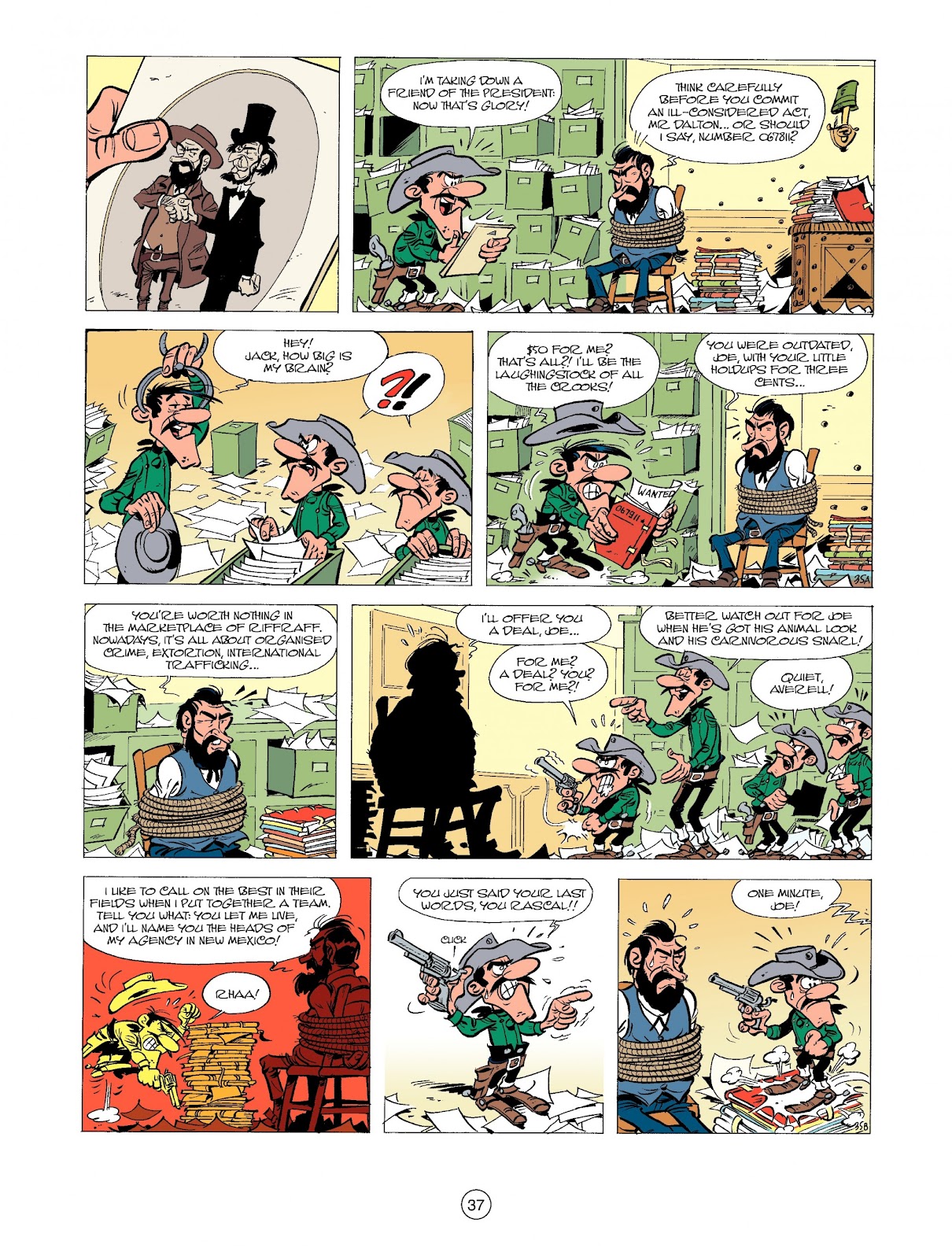 A Lucky Luke Adventure issue 31 - Page 37