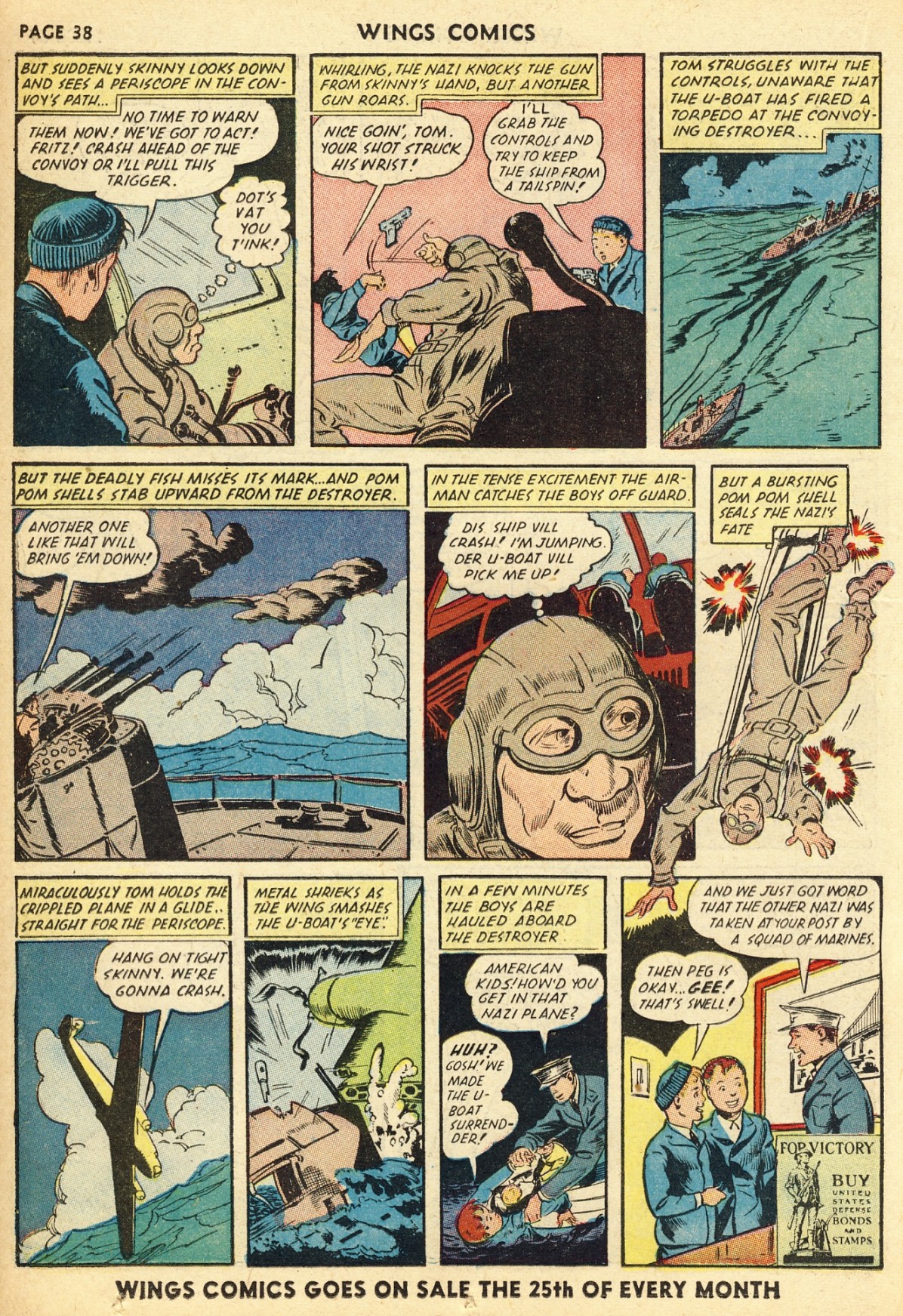 Read online Wings Comics comic -  Issue #23 - 40