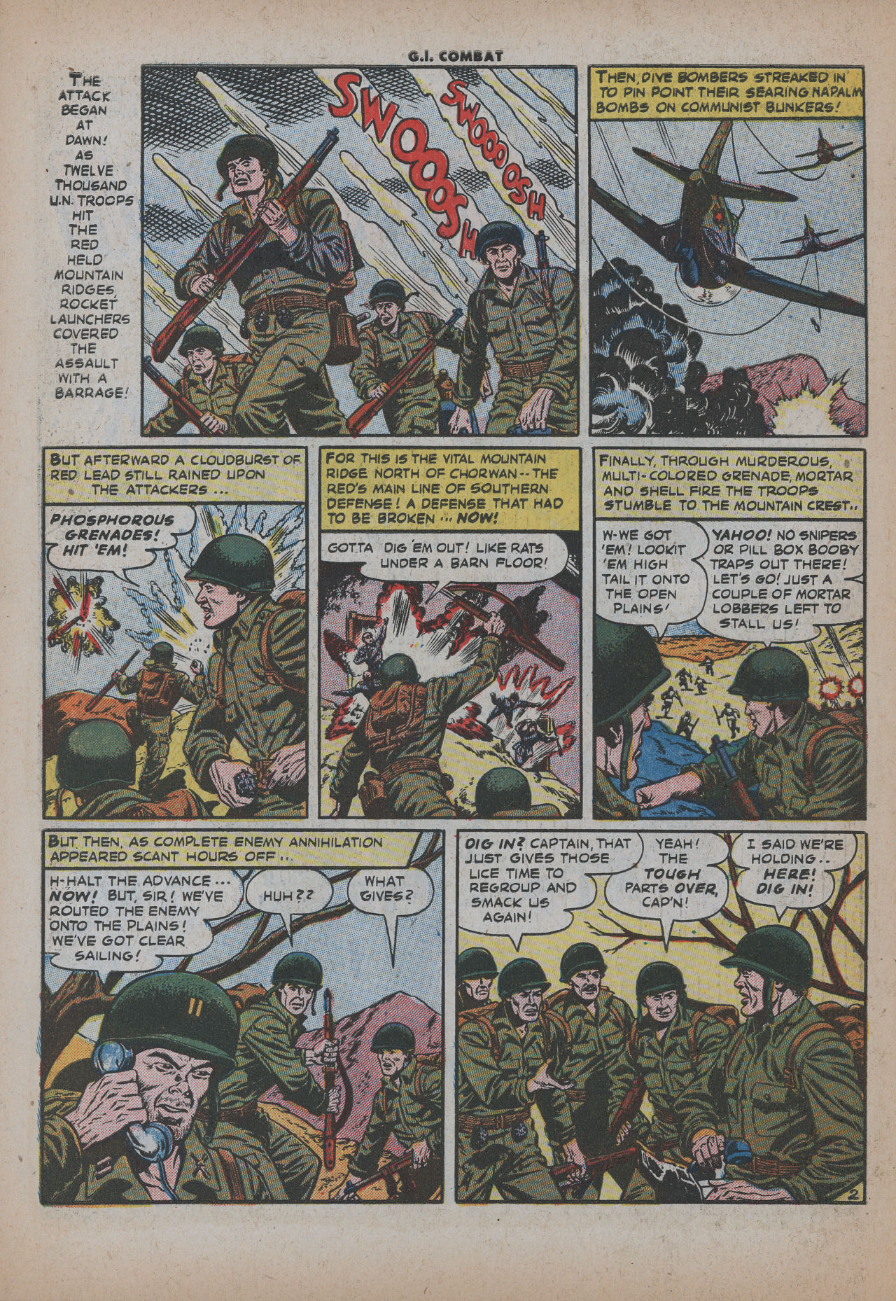 Read online G.I. Combat (1952) comic -  Issue #12 - 4