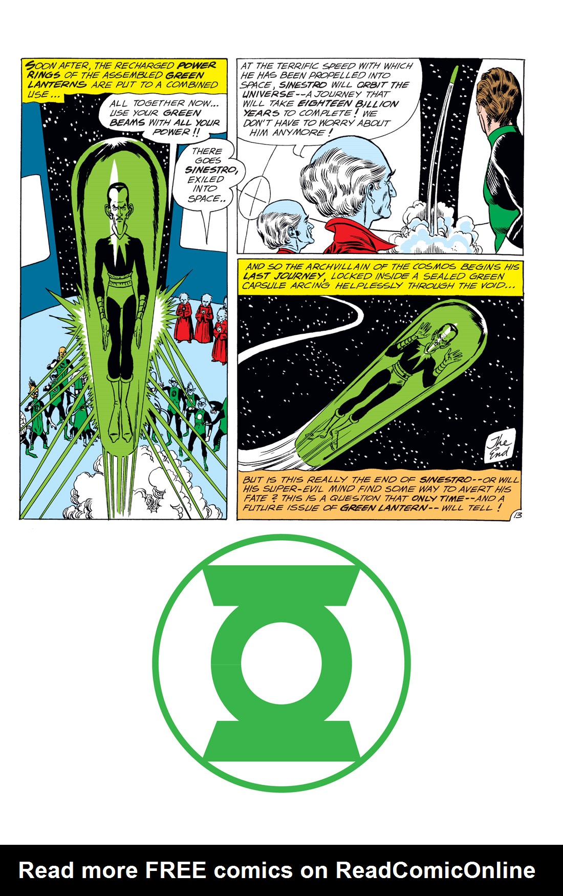 Read online Green Lantern (1960) comic -  Issue #9 - 14