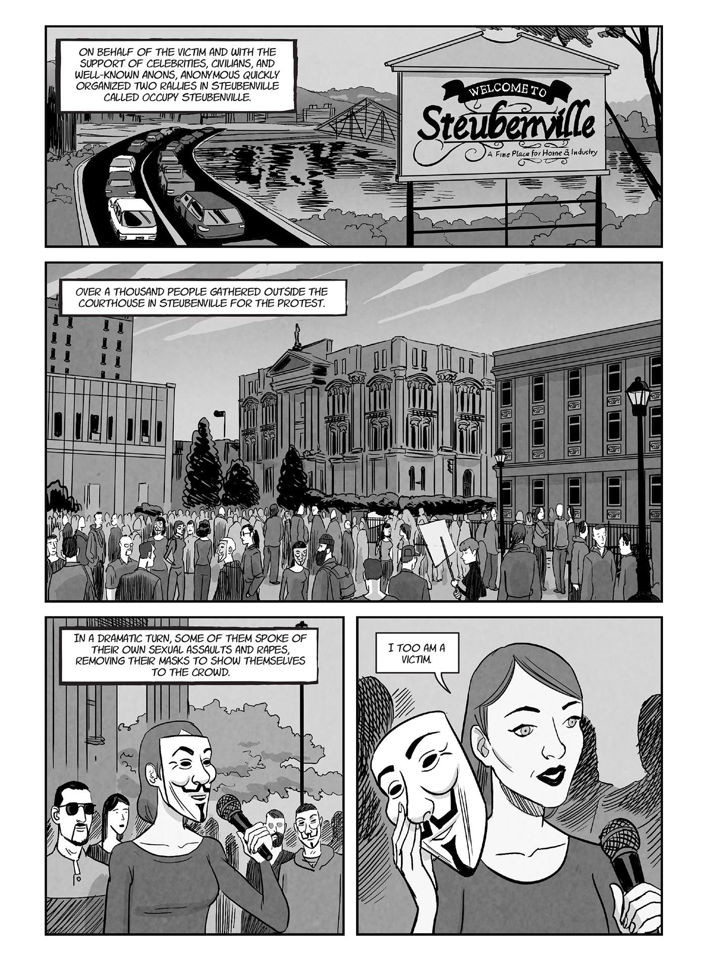 Read online A for Anonymous: How a Mysterious Hacker Collective Transformed the World comic -  Issue # TPB - 91