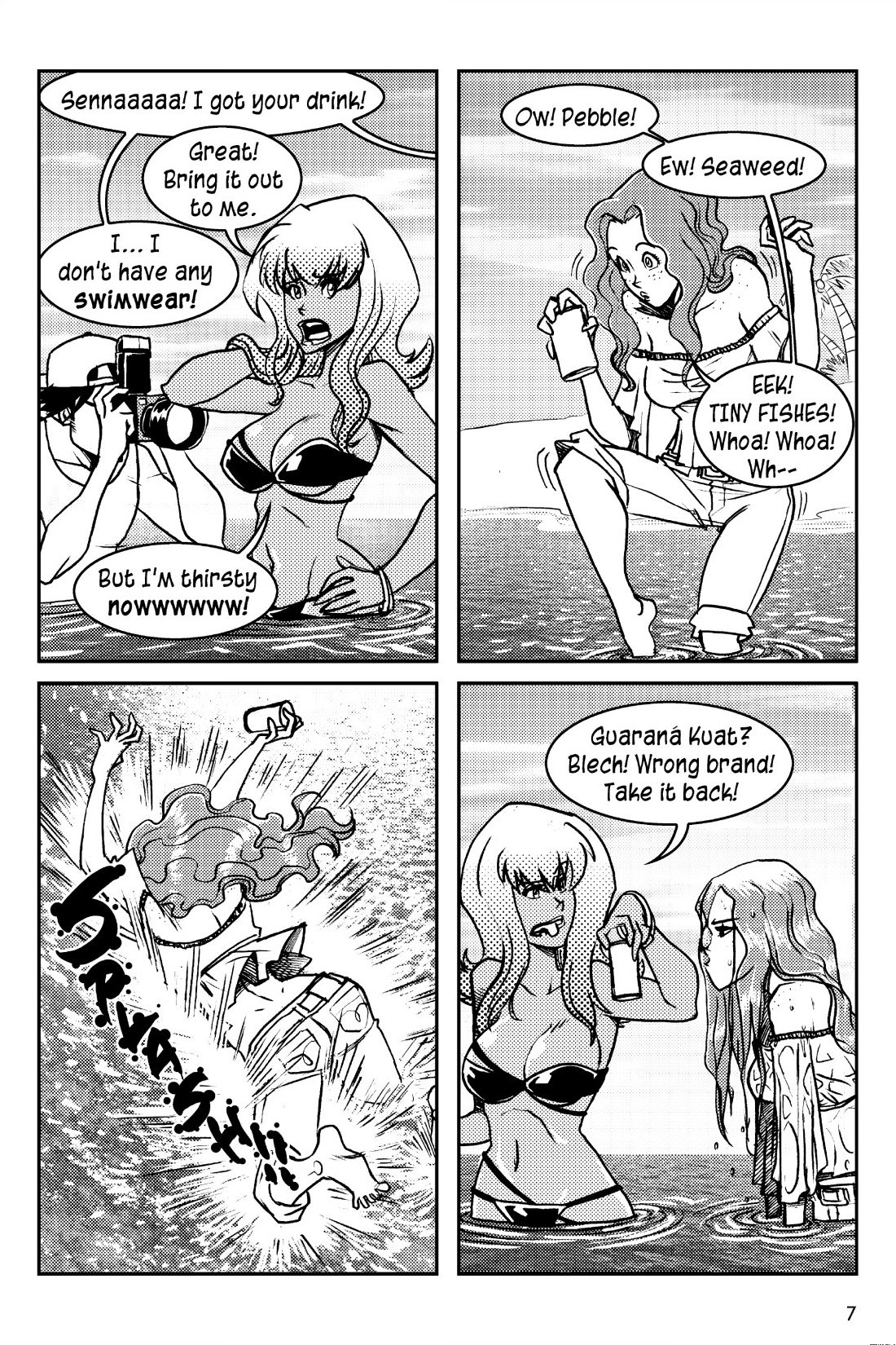 Read online Sandra On The Rocks comic -  Issue # TPB 1 (Part 1) - 7