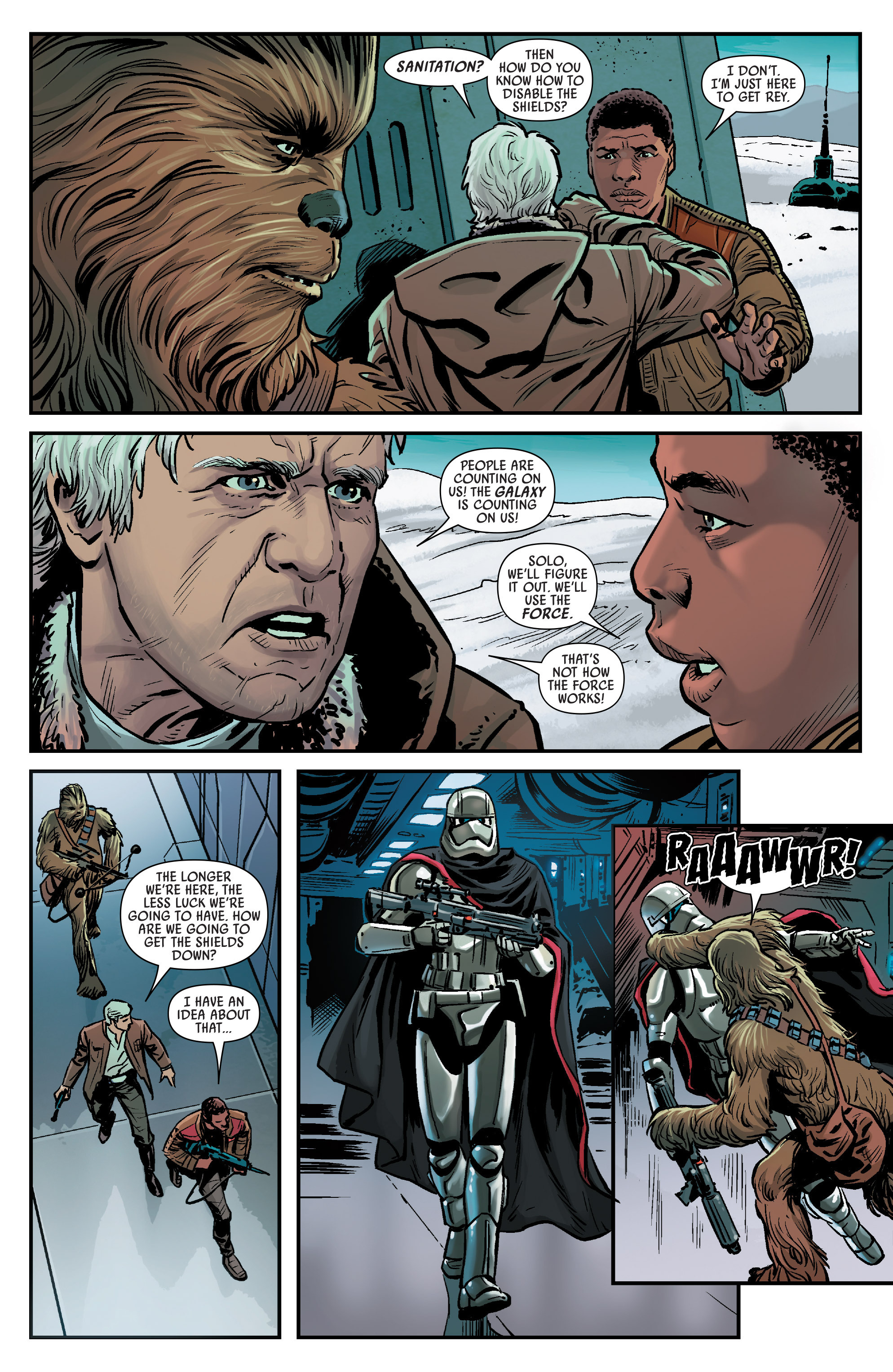 Read online Star Wars: The Force Awakens Adaptation comic -  Issue #5 - 16