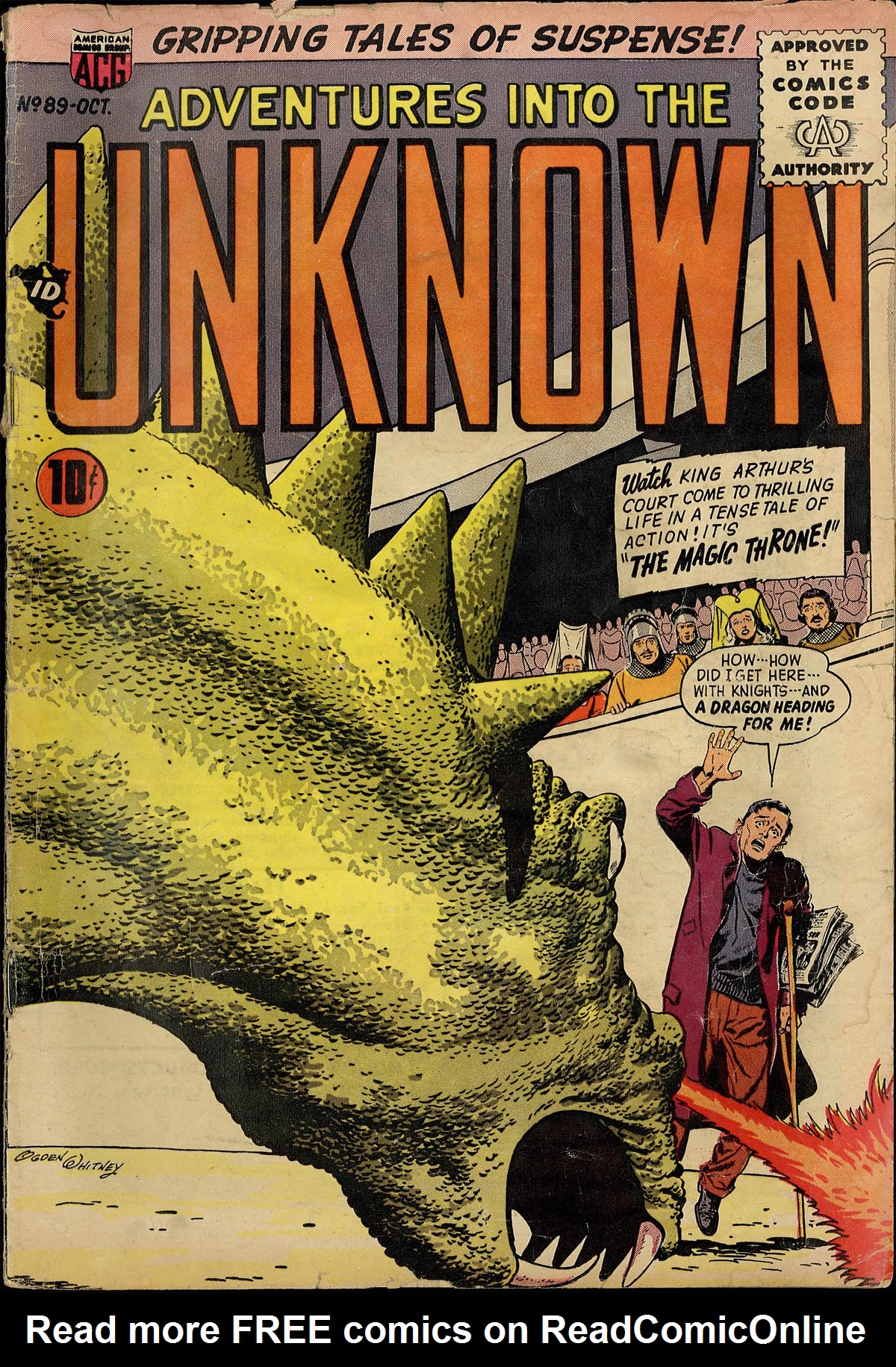 Read online Adventures Into The Unknown comic -  Issue #89 - 1