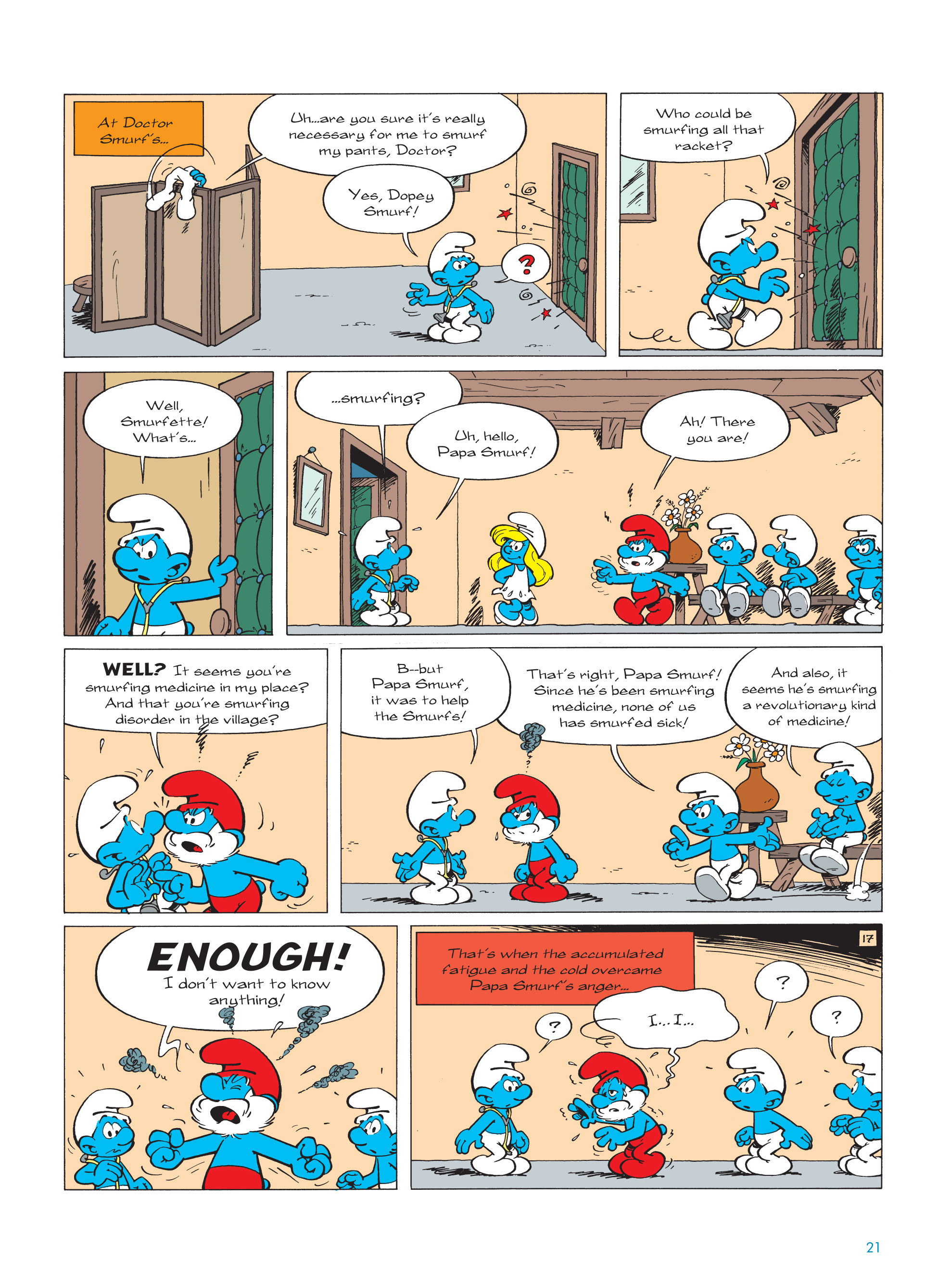 Read online The Smurfs comic -  Issue #20 - 21