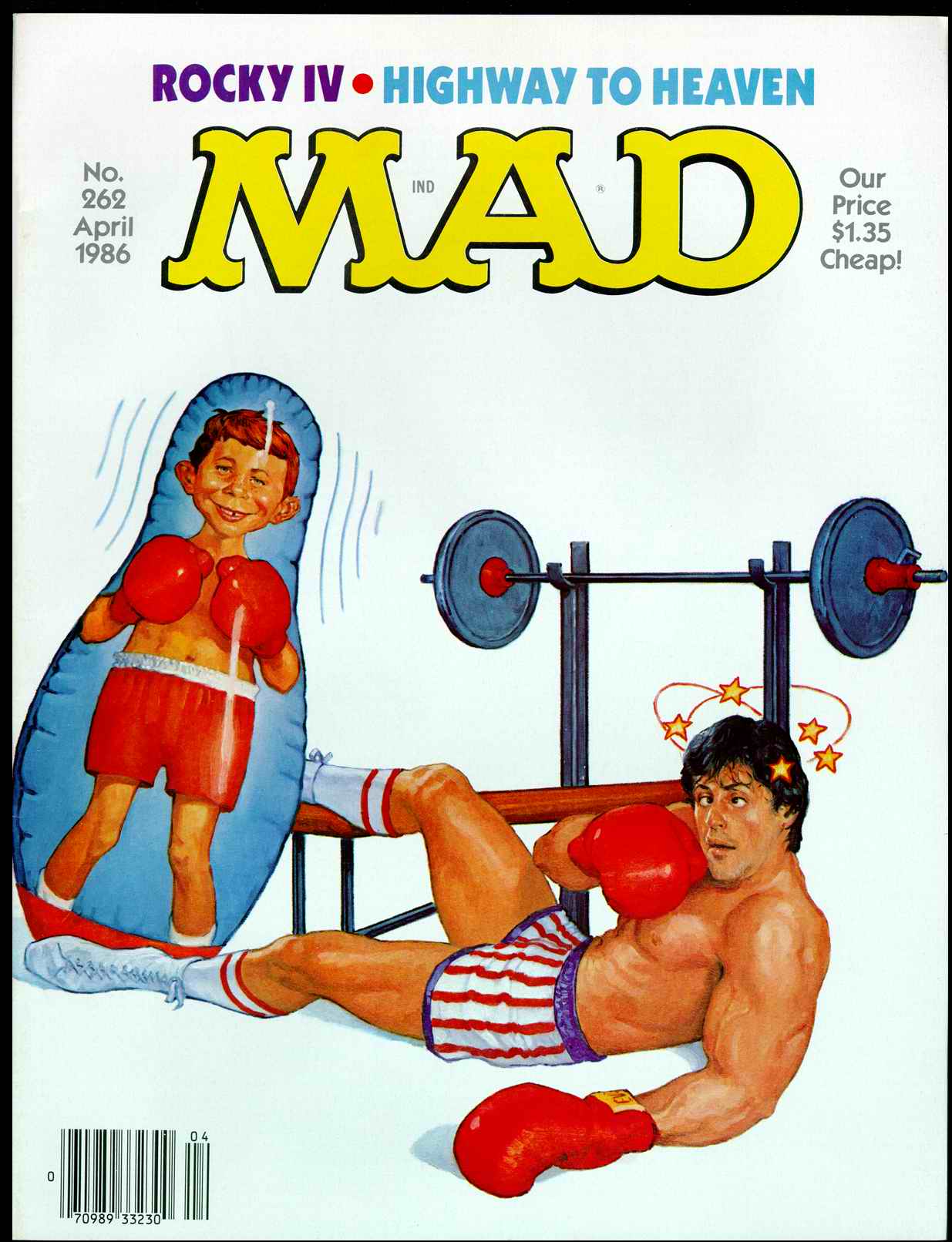 Read online MAD comic -  Issue #262 - 1